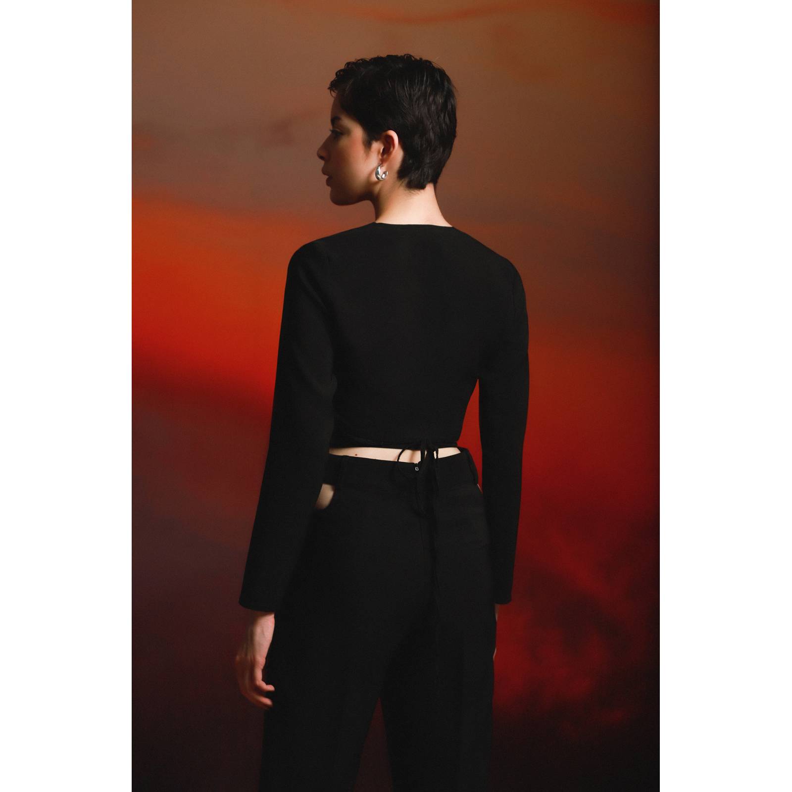 LOB BLUSA ESCOTE CRUZADO