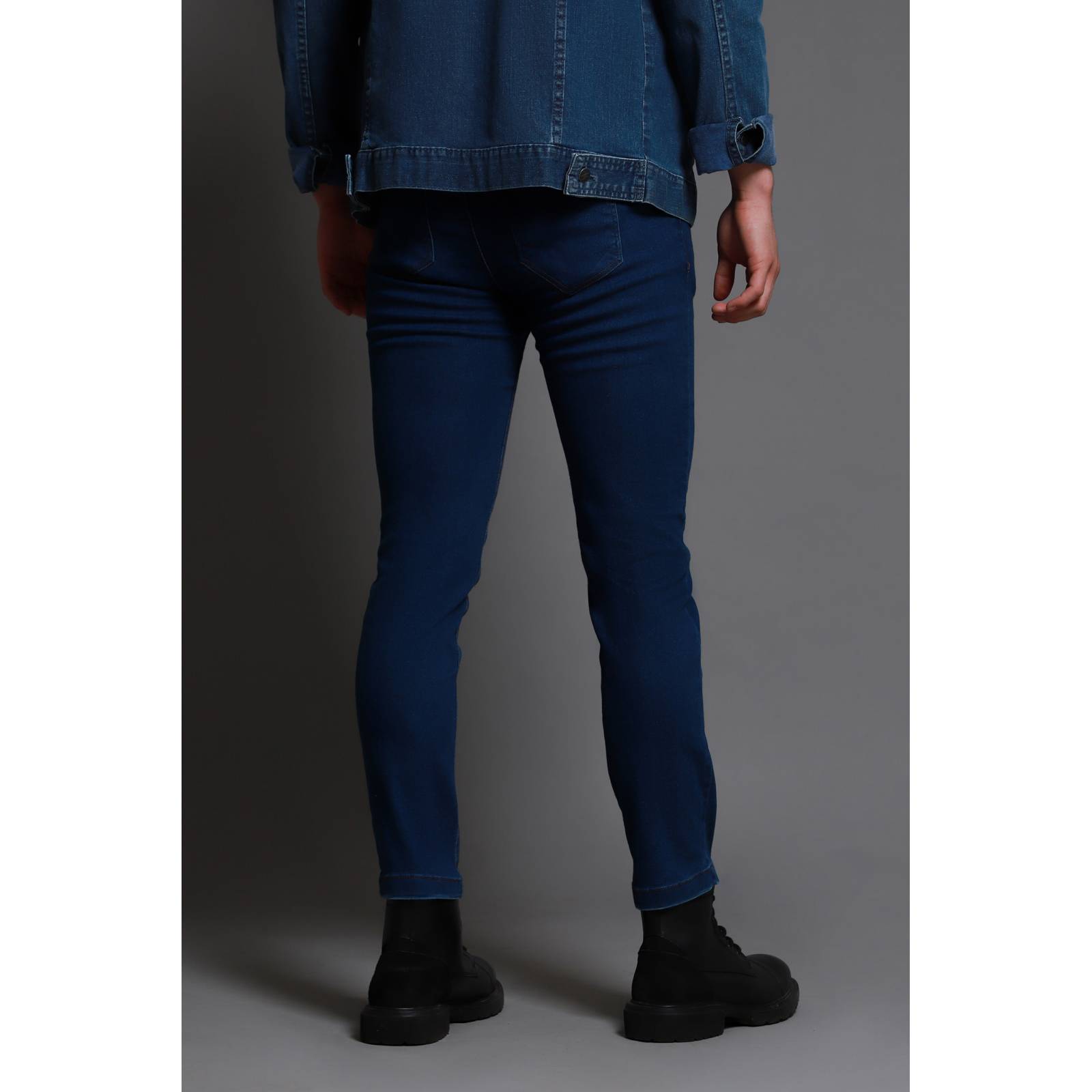 LOB JEANS SKINNY BÁSICO COLOR MEZCLILLA