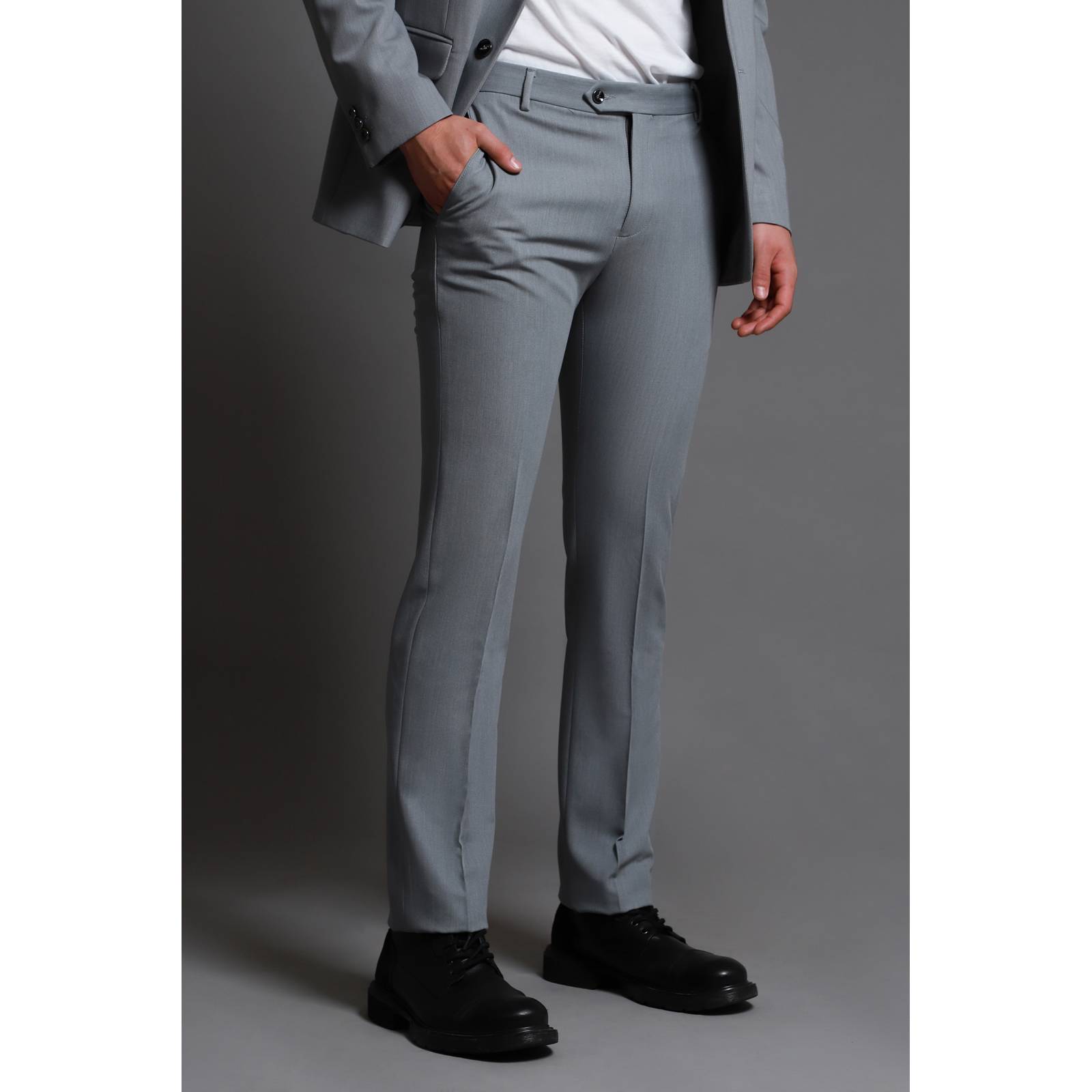 LOB PANTALÓN VESTIR TRAJE SKINNY FIT