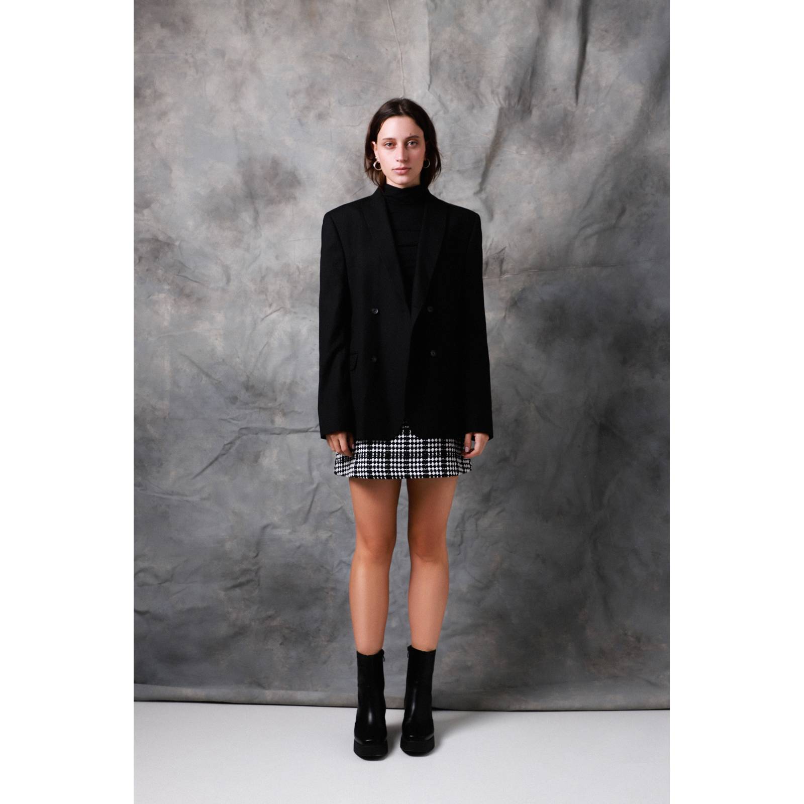 FALDA MINI CINTURA ALTA