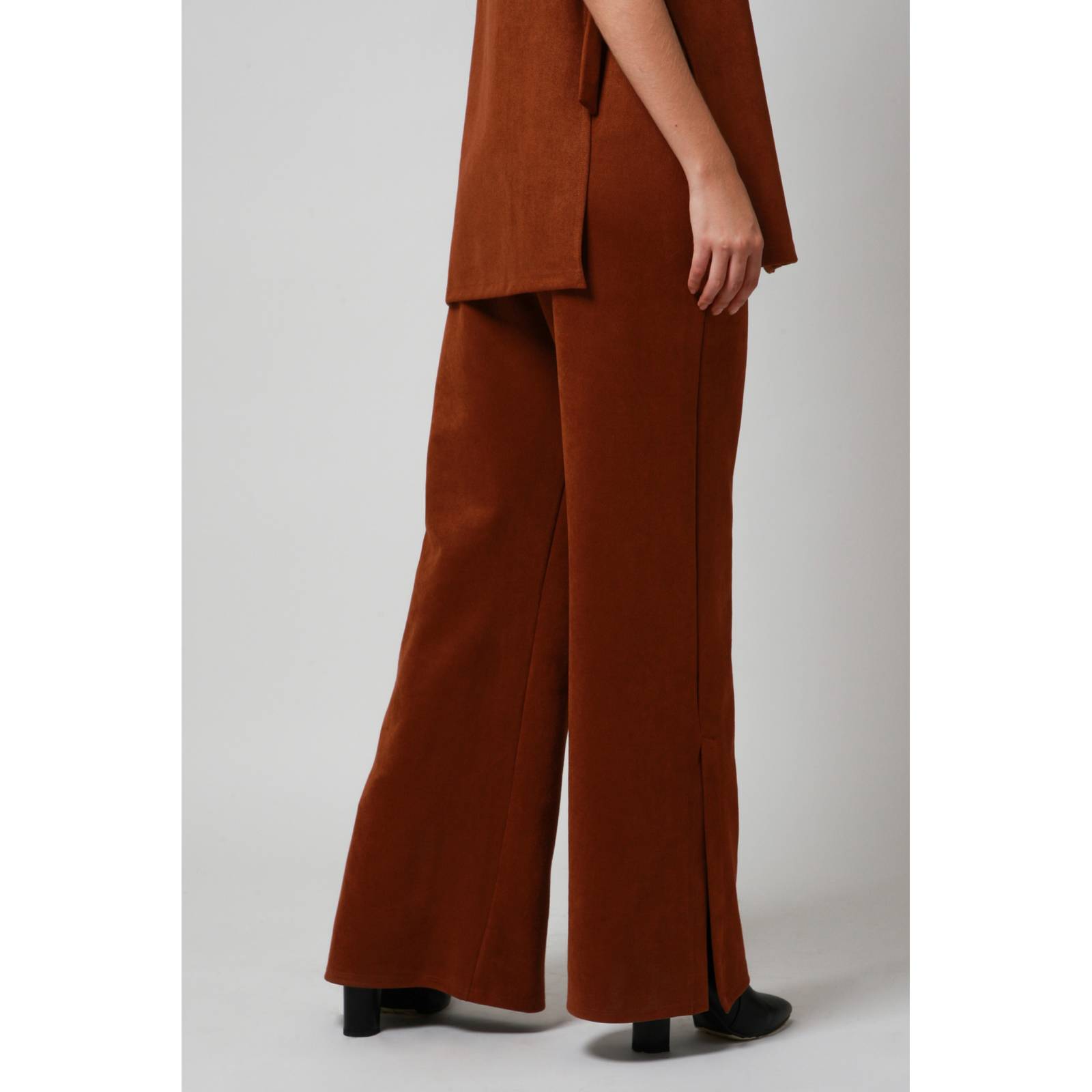 LOB PANTALÓN DE SUEDE TIRO ALTO