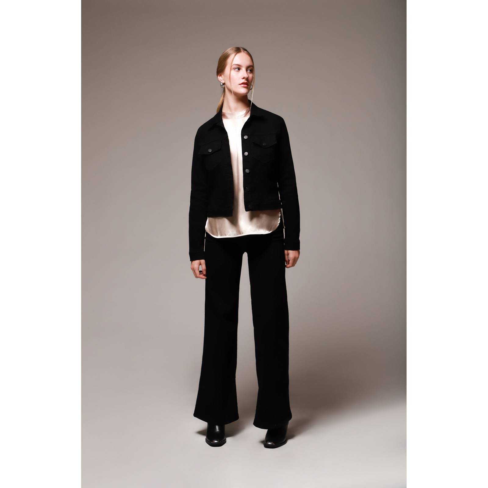 LOB CHAMARRA DENIM CROPPED