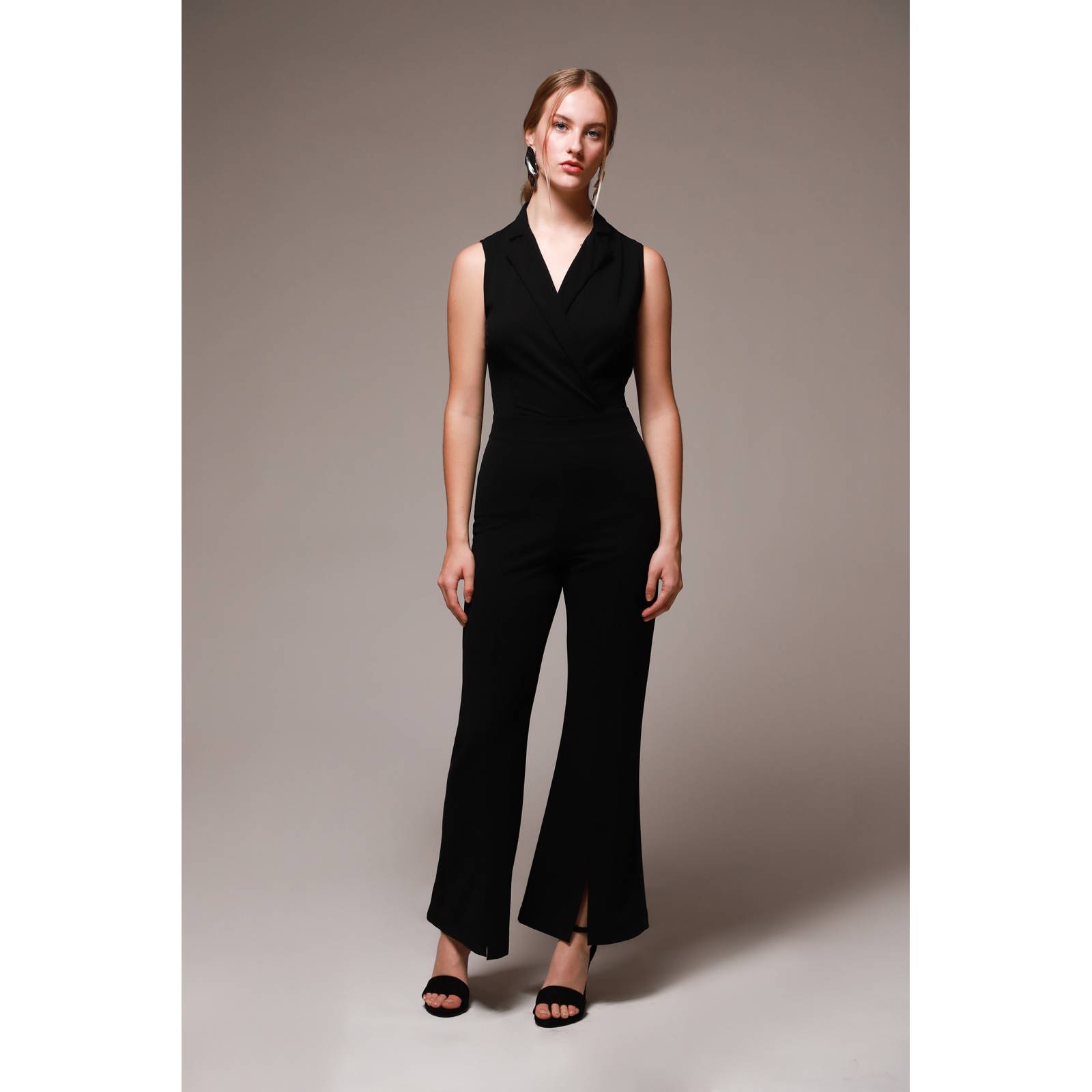 LOB JUMPSUIT LARGO CON SOLAPA BLAZER