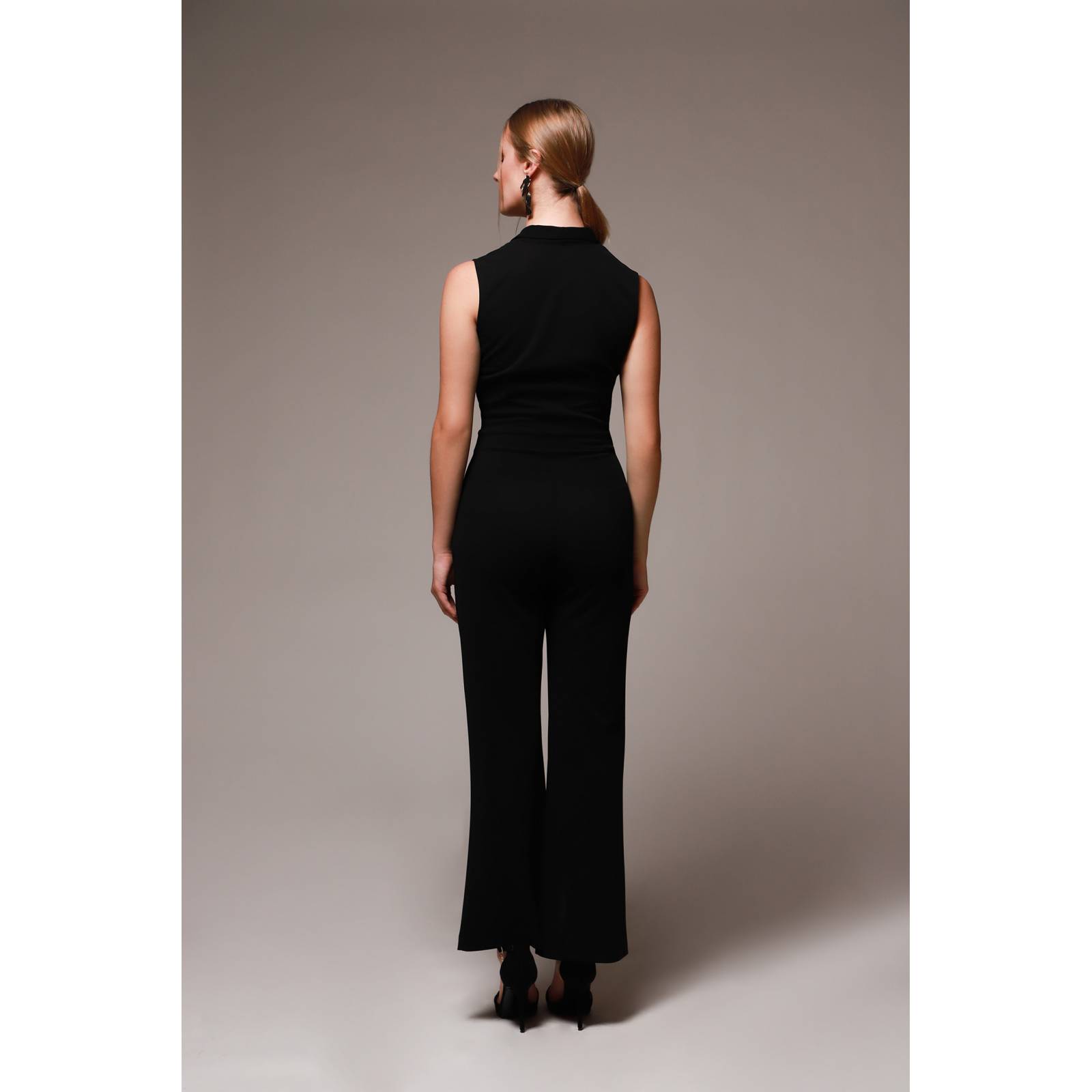 LOB JUMPSUIT LARGO CON SOLAPA BLAZER