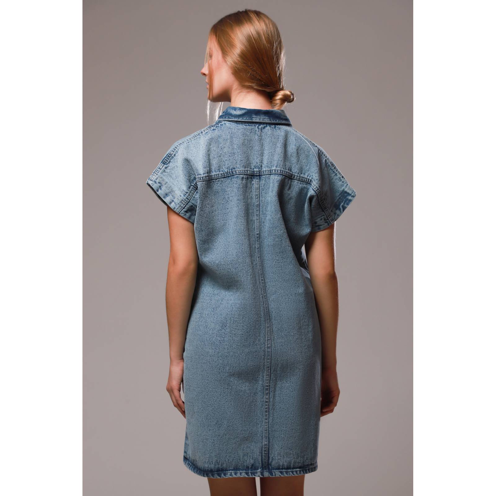 LOB VESTIDO DENIM CAMISERO OVERSIZE
