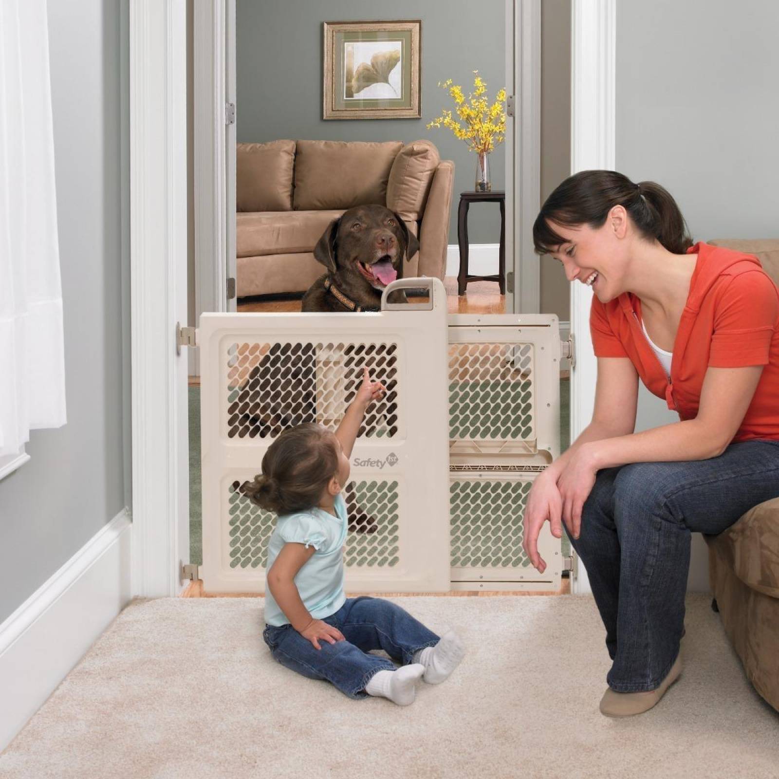 Puerta De Seguridad Para Bebé Mascota Presión/fija Safety1st 