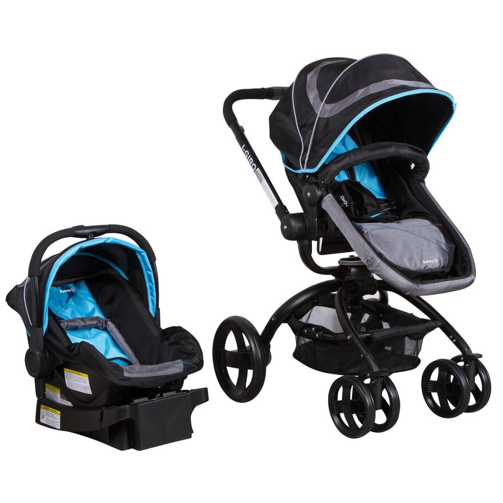 Carriola Sistema de Viaje Safety 1st i-Giro 360 Azul cielo