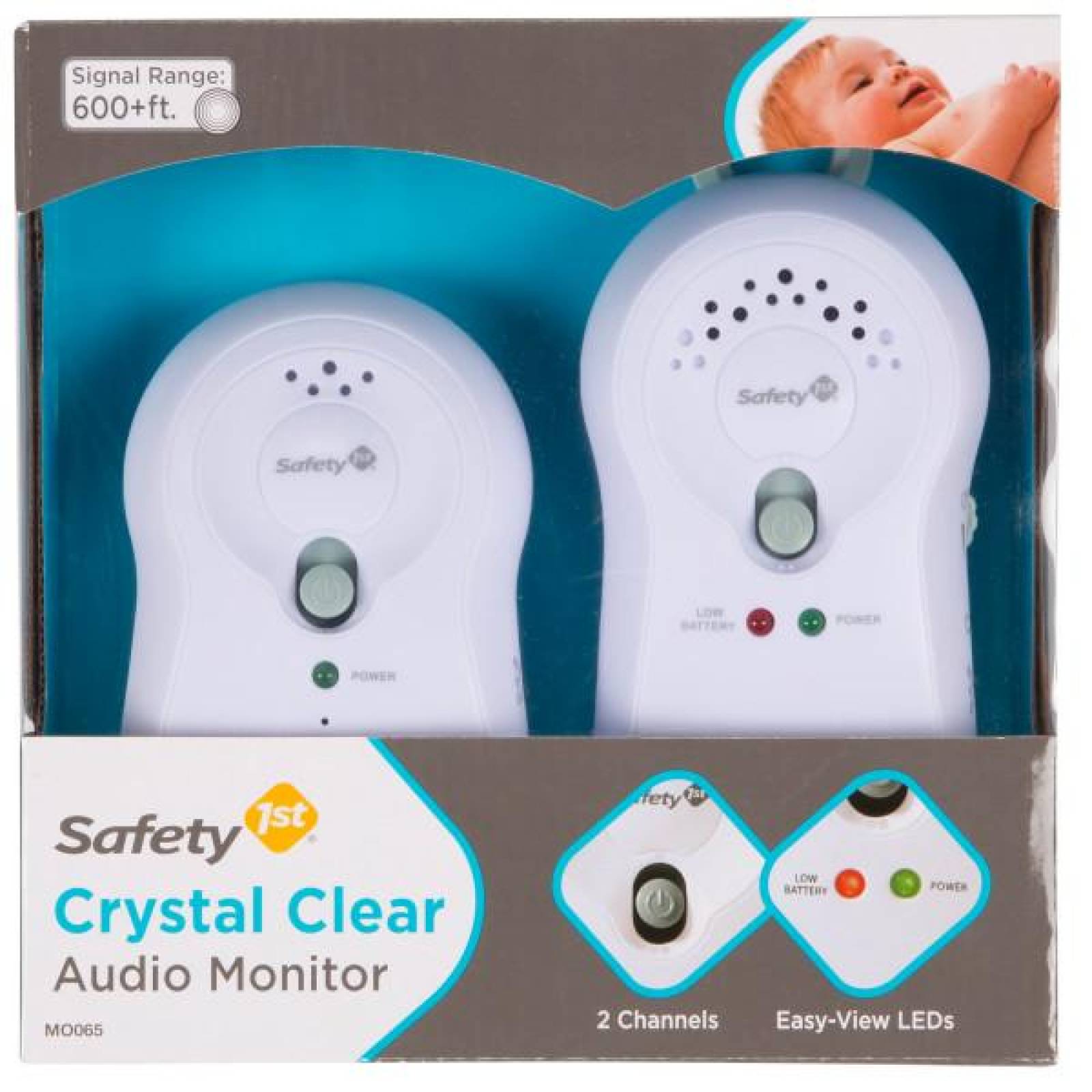 Monitor Bebé Safety 1st | Crystal Clear - 1 Receptor