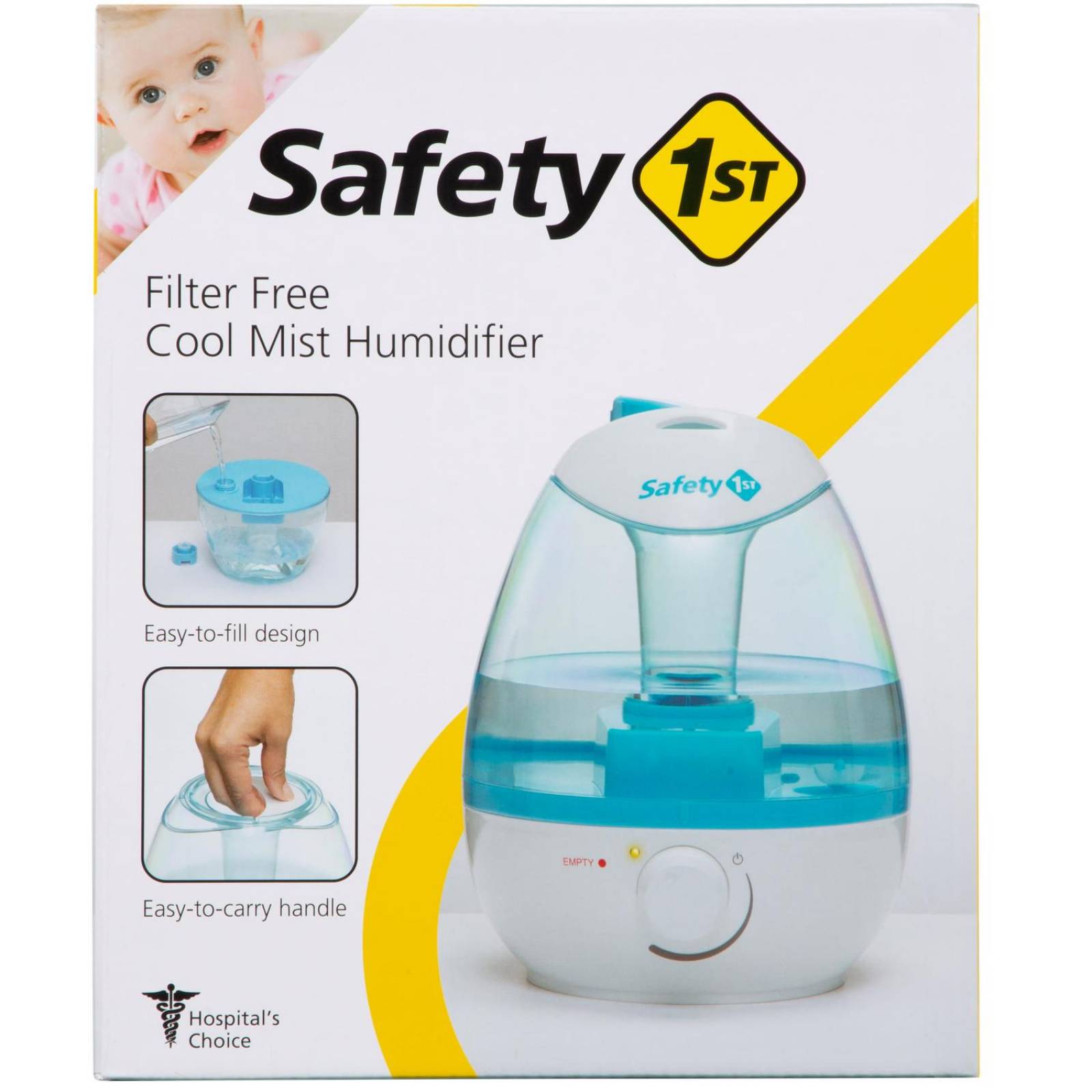 Humidificador para bebé Safety 1st 360 Cool Mist Sin Filtro 