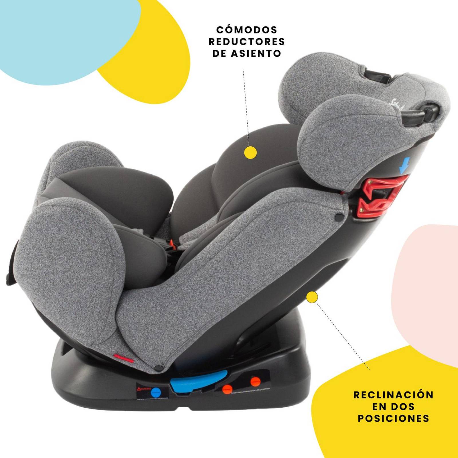 Autoasiento Safety 1st Comfort 3 en 1 Gris