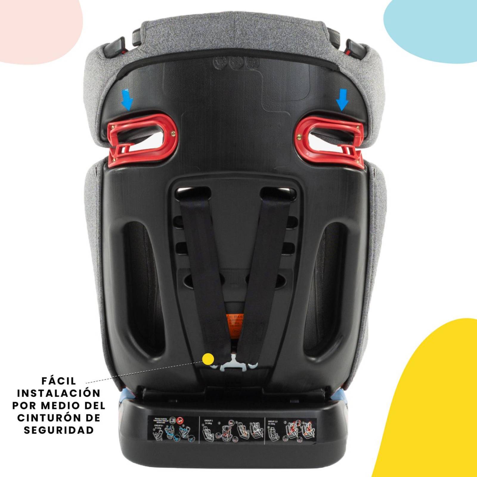 Autoasiento Safety 1st Comfort 3 en 1 Gris