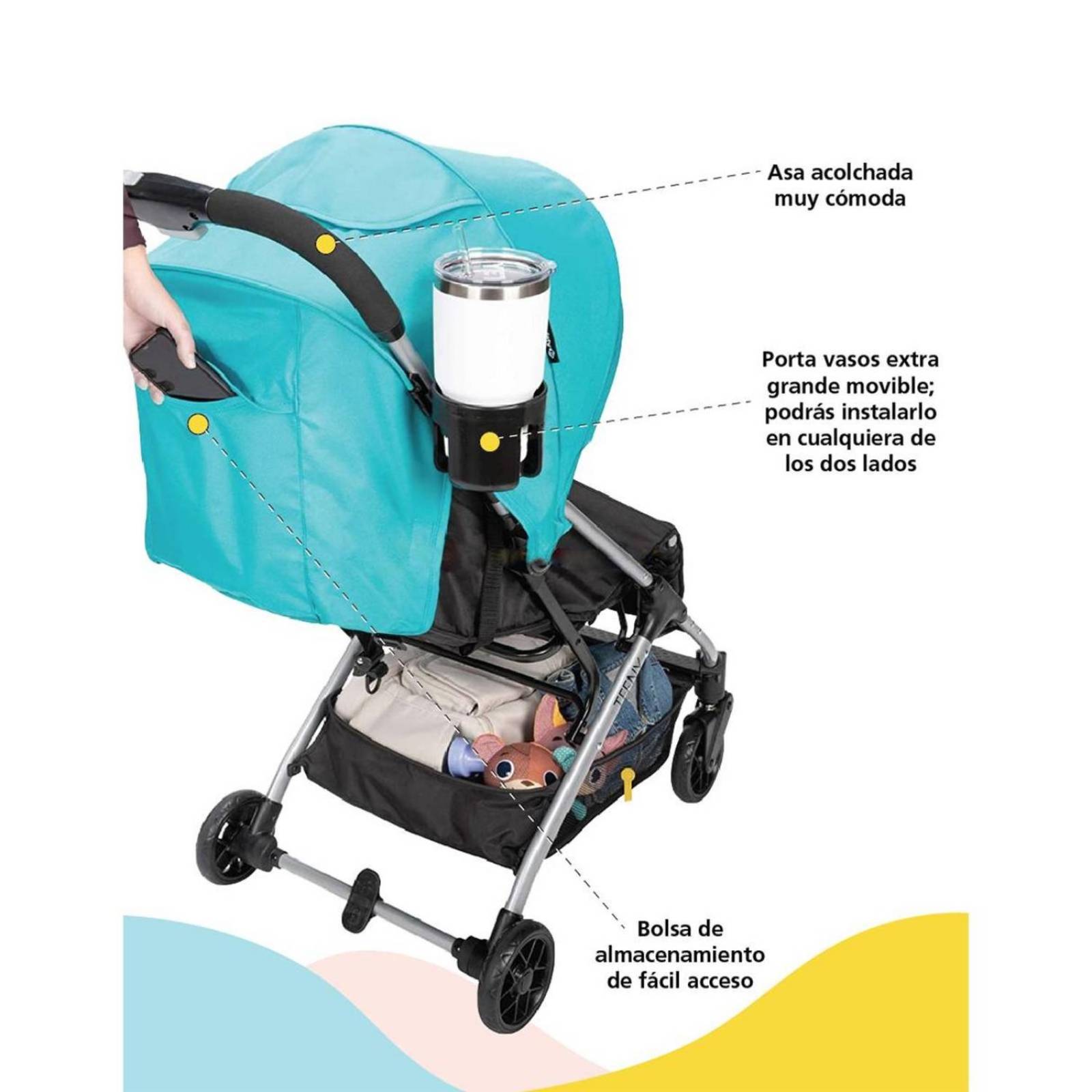 Carriola Safety 1st Teeny Azul