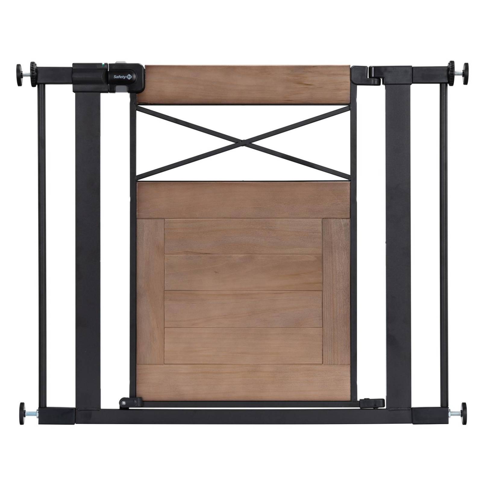 Puerta de Seguridad Safety 1st Metal Madera Negro