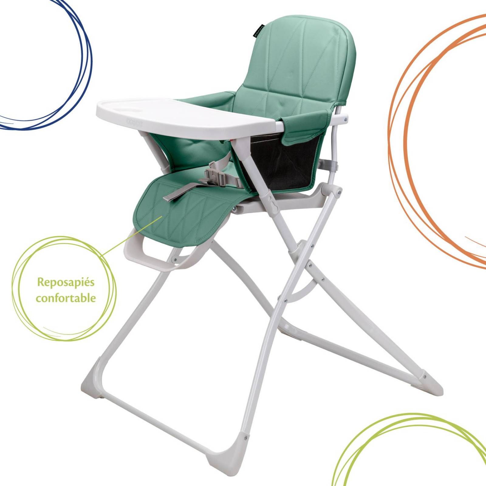 Silla Alta Periquera Cosco Trend Verde