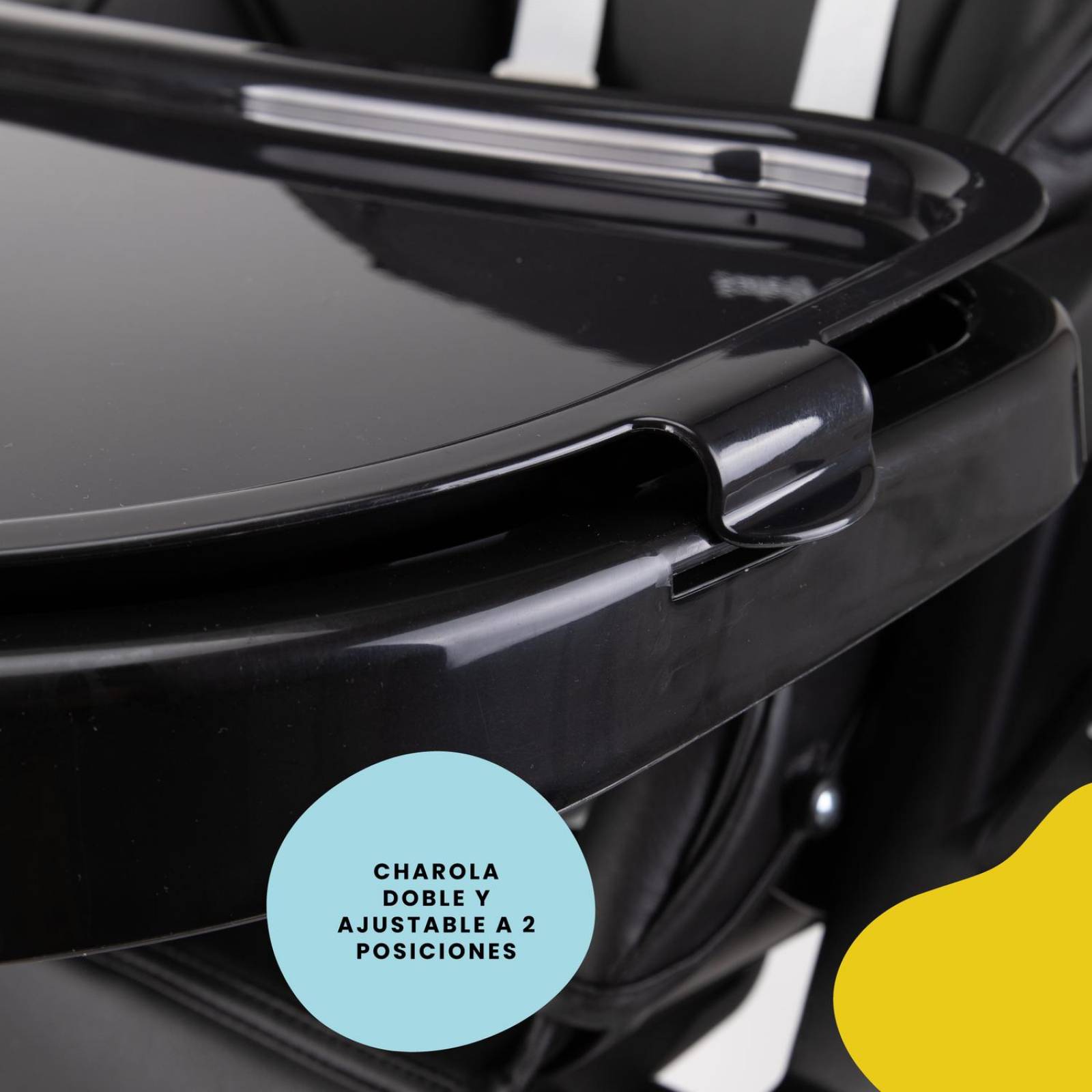 Silla Alta Periquera Safety 1st Clap Negro