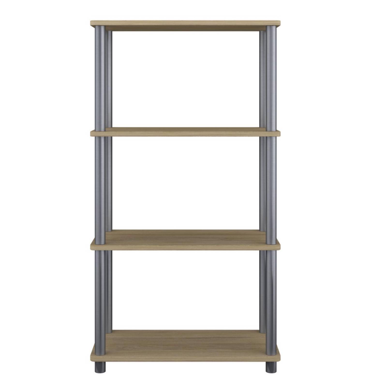 Mueble Cosco Home Librero de 4 entrepaños Oak