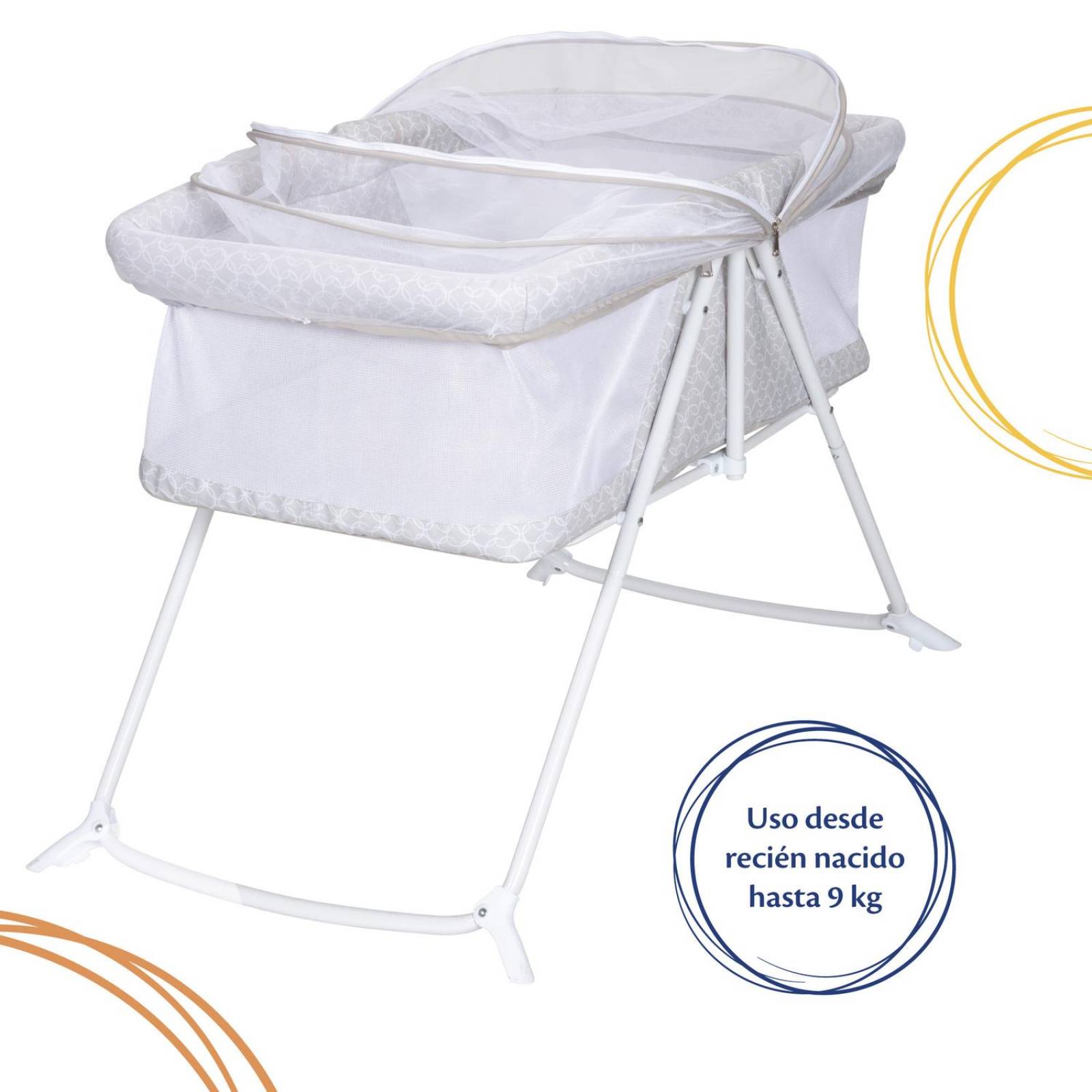 Moisés Cuna Cosco Sleep Spot Gris