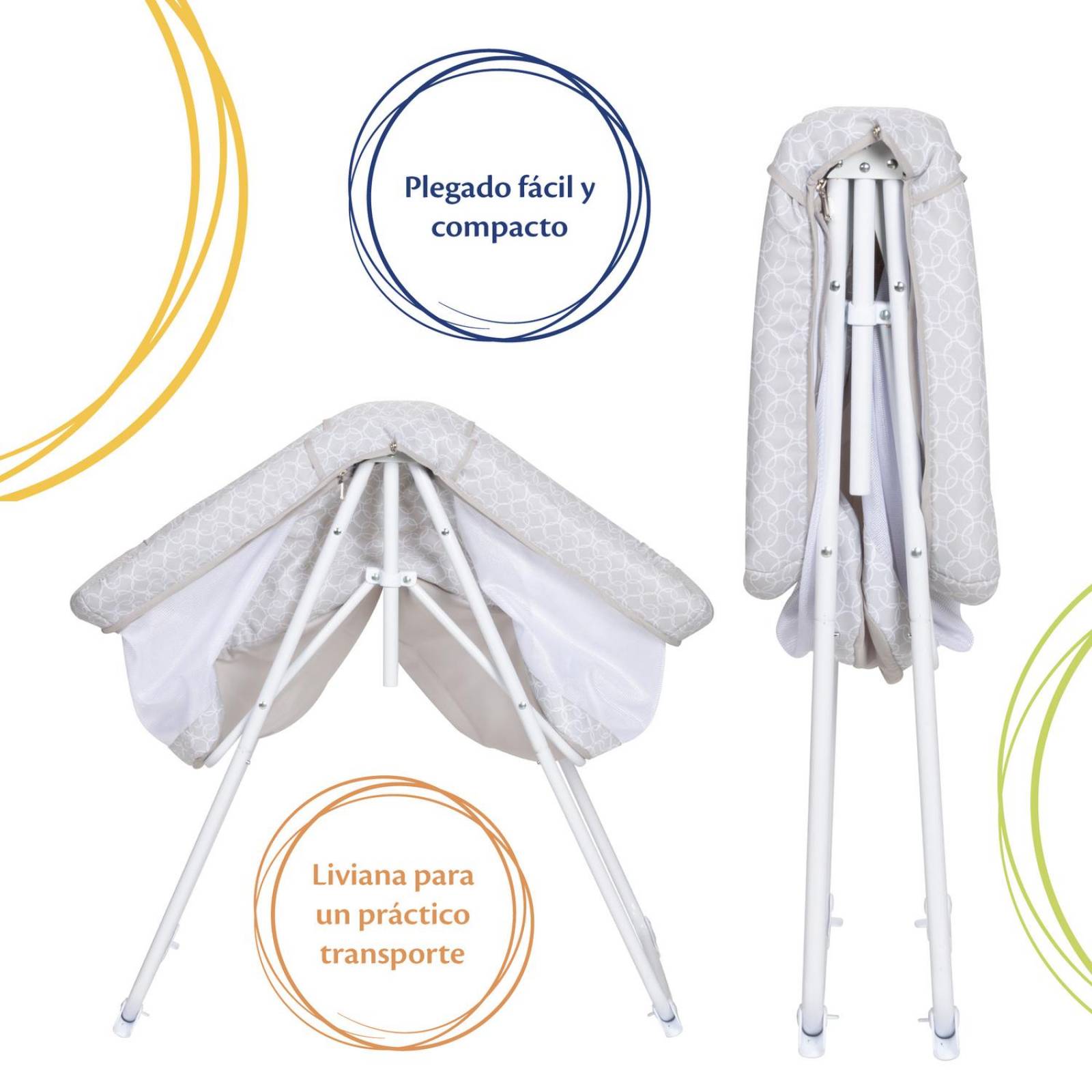 Moisés Cuna Cosco Sleep Spot Gris