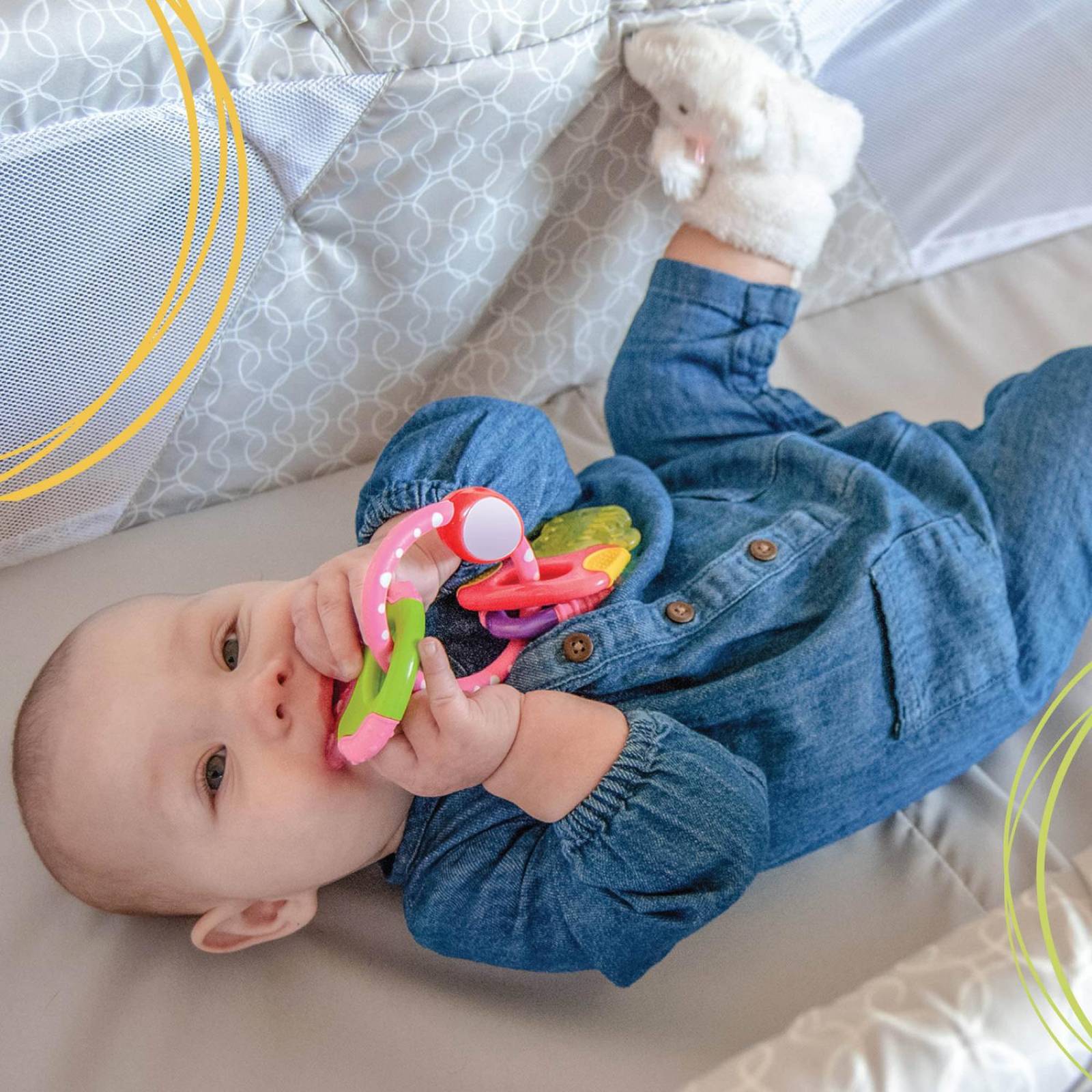 Moisés Cuna Cosco Sleep Spot Gris