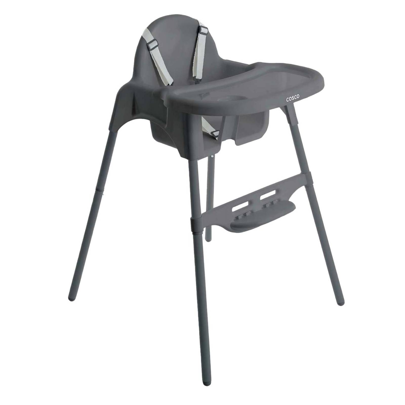 Silla Alta Para Bebé Cosco Cook Gris 