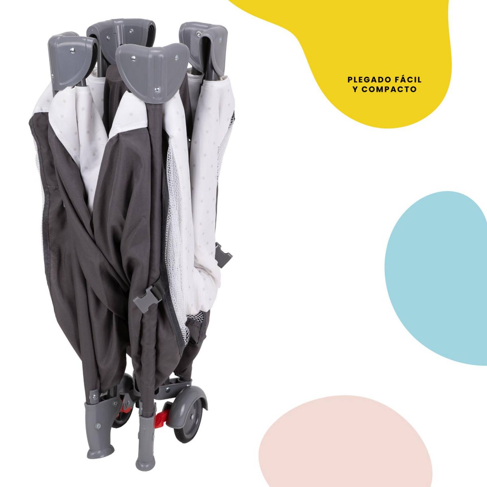 Cuna de Viaje Safety 1st Tiny Dream Pro Gris