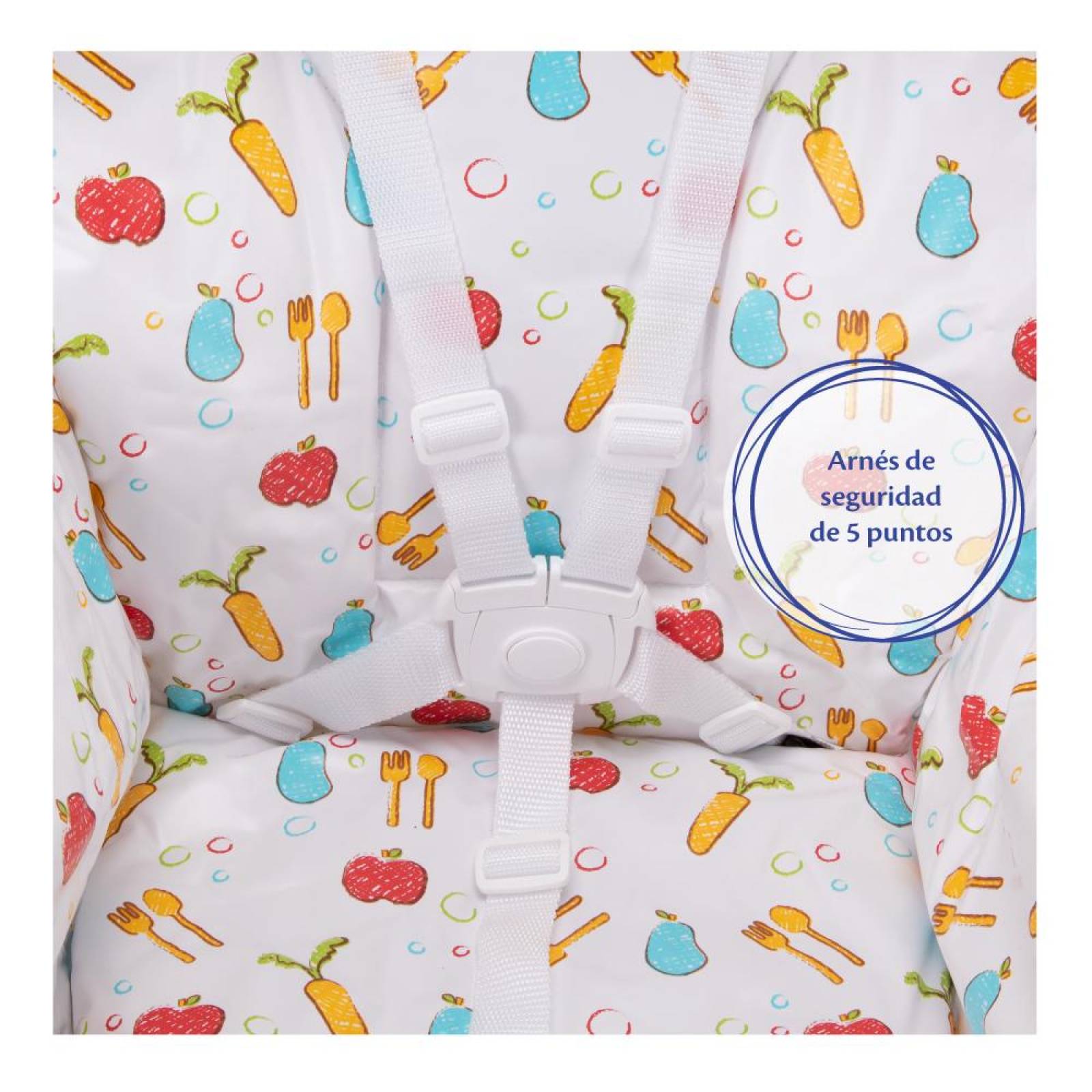 Silla Alta para Bebé Periquera Cosco Snack 