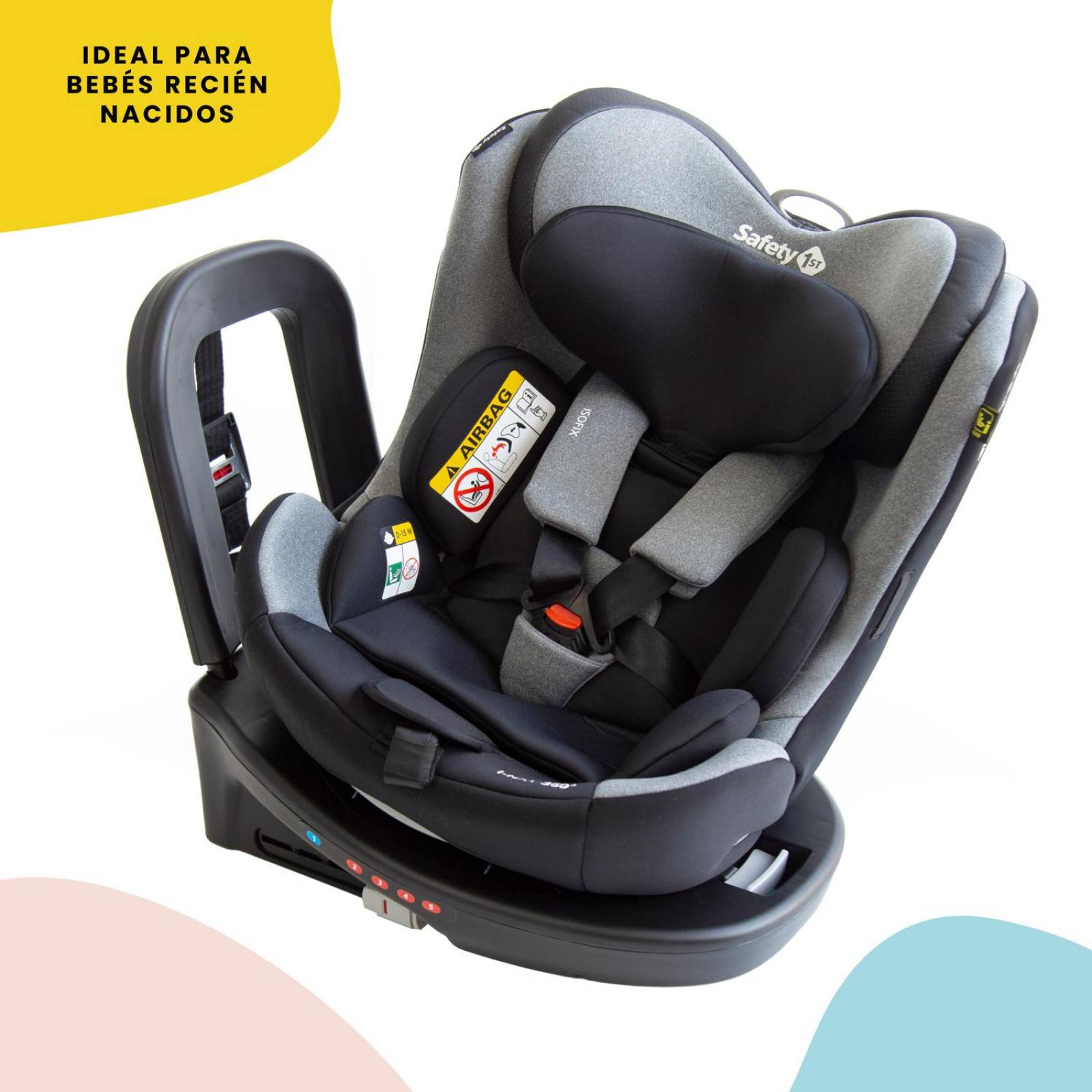 Autoasiento Convertible Safety 1st I-NXT 360 Isofix