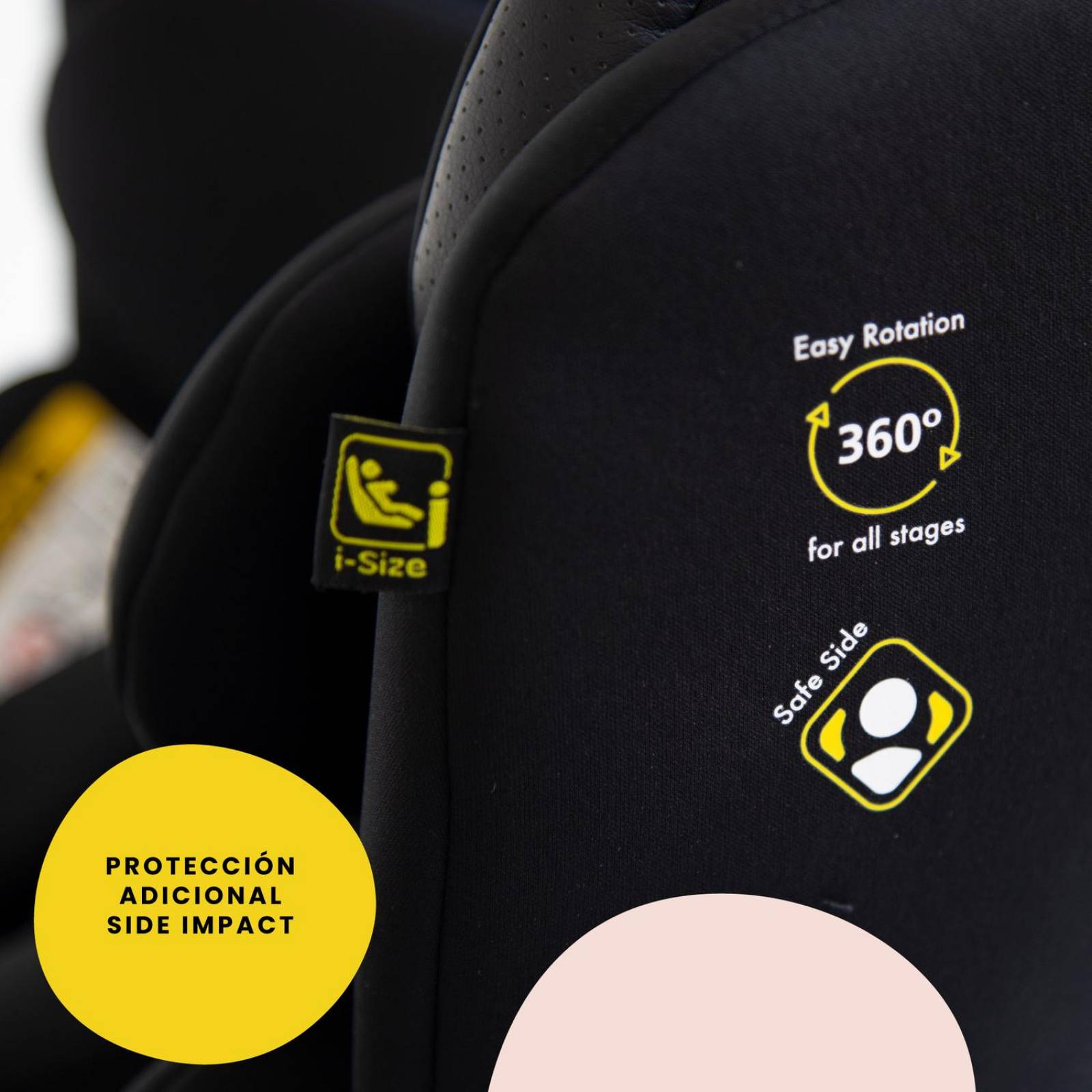 Autoasiento Convertible Safety 1st I-NXT 360 Isofix