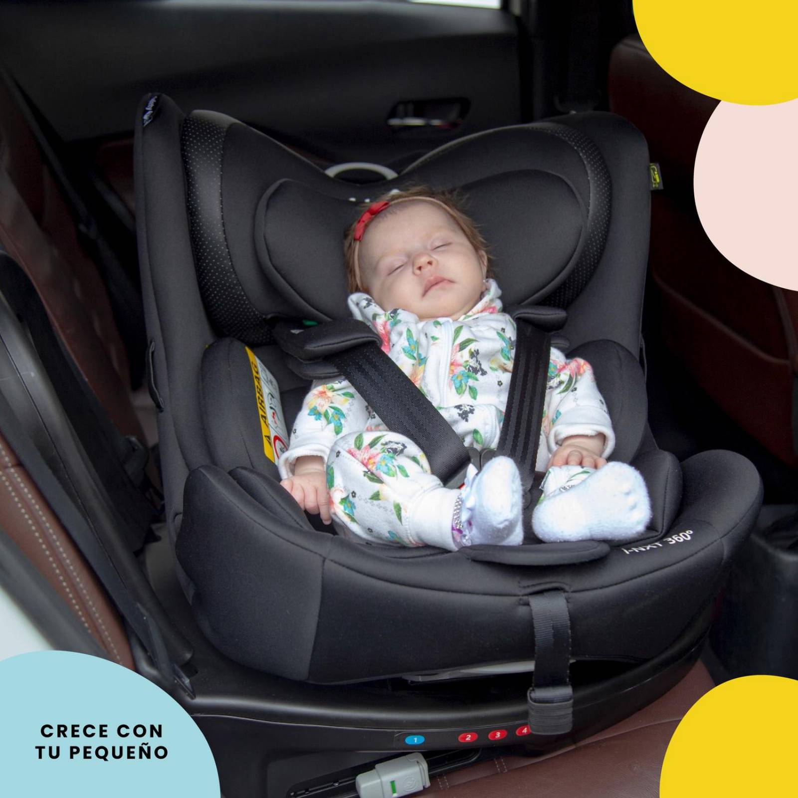 Autoasiento Convertible Safety 1st I-NXT 360 Isofix
