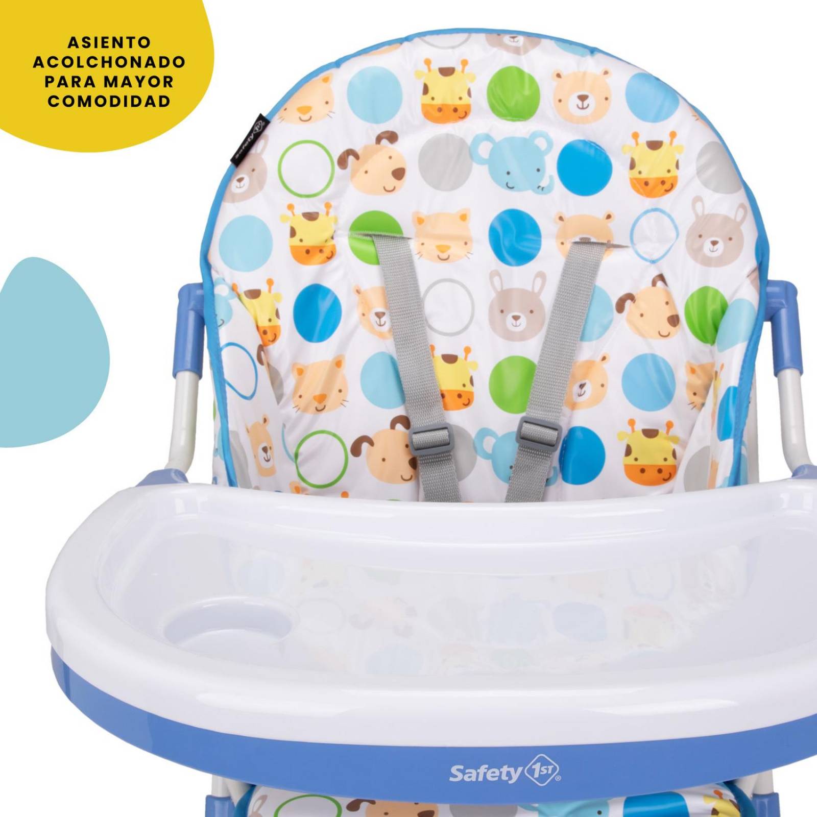 Silla Alta para Bebé Periquera Safety 1st Stars Azul