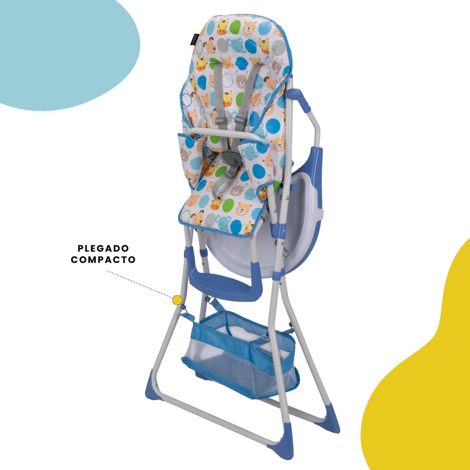 Silla Alta para Bebé Periquera Safety 1st Stars Azul