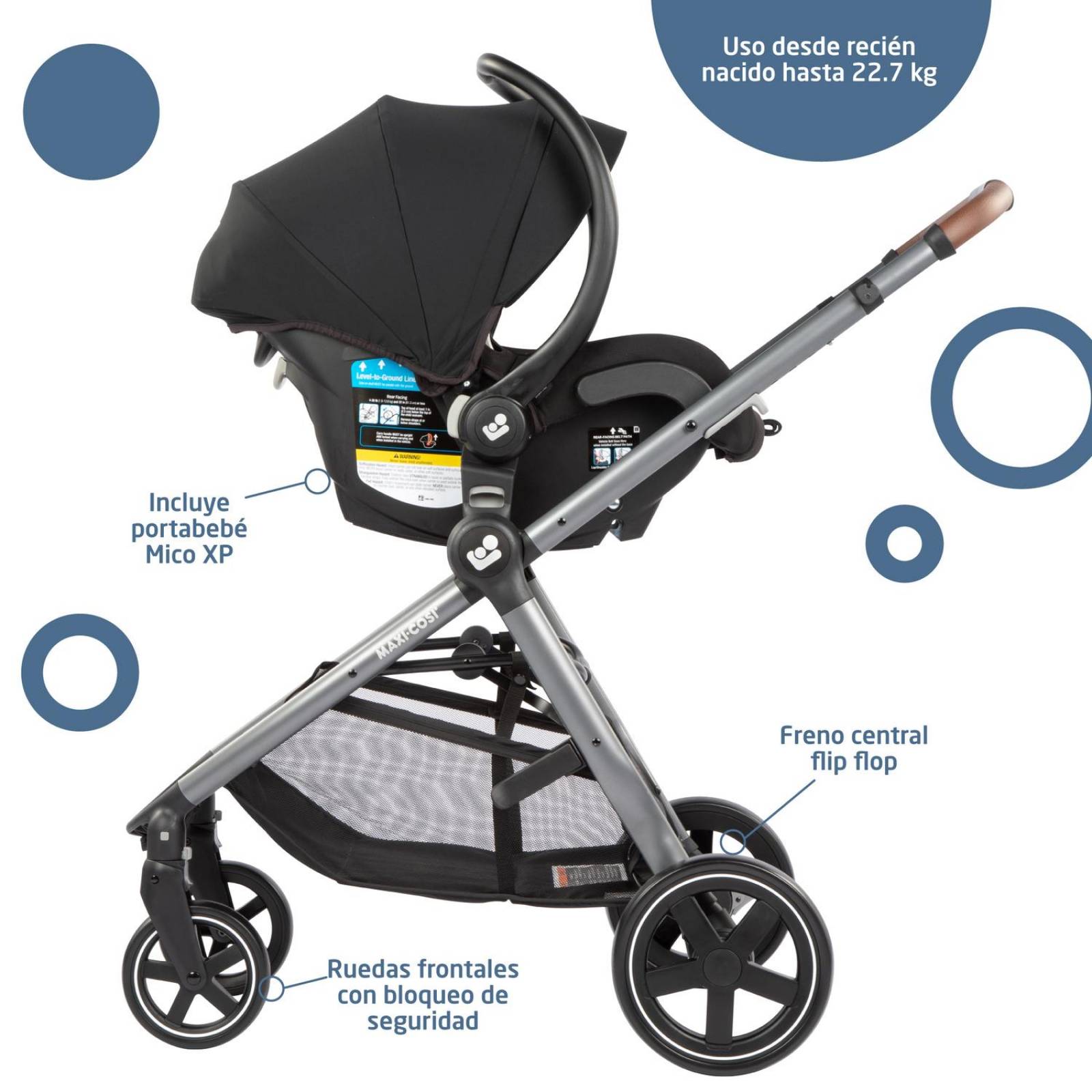stroller stokke Stokke YOYO Complete Stroller White Frame w/Toffee