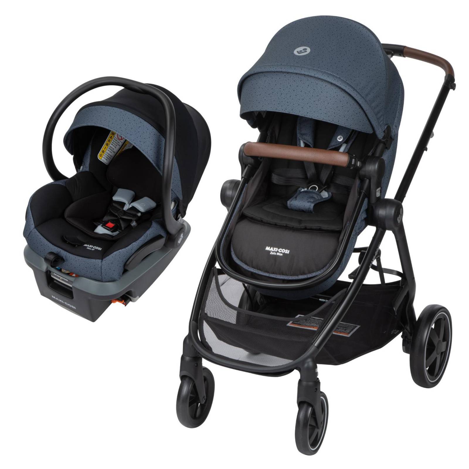 Carriola Sistema De Viaje Maxi Cosi Zelia Max 2 Tetra Graphite