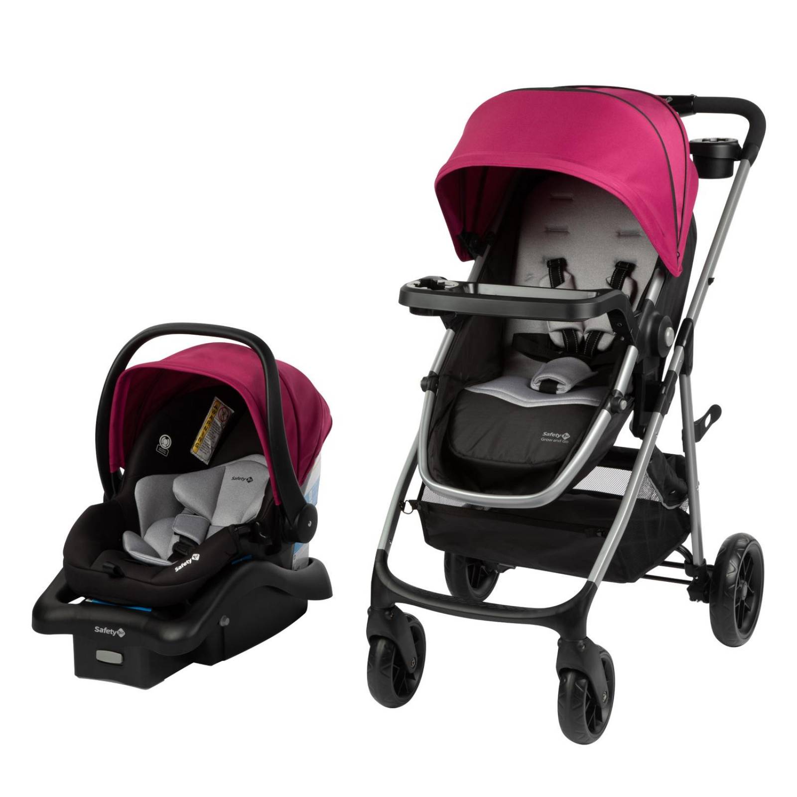 Carriola Sistema De Viaje Safety 1st Grow & Go Flex Orchid Bloom