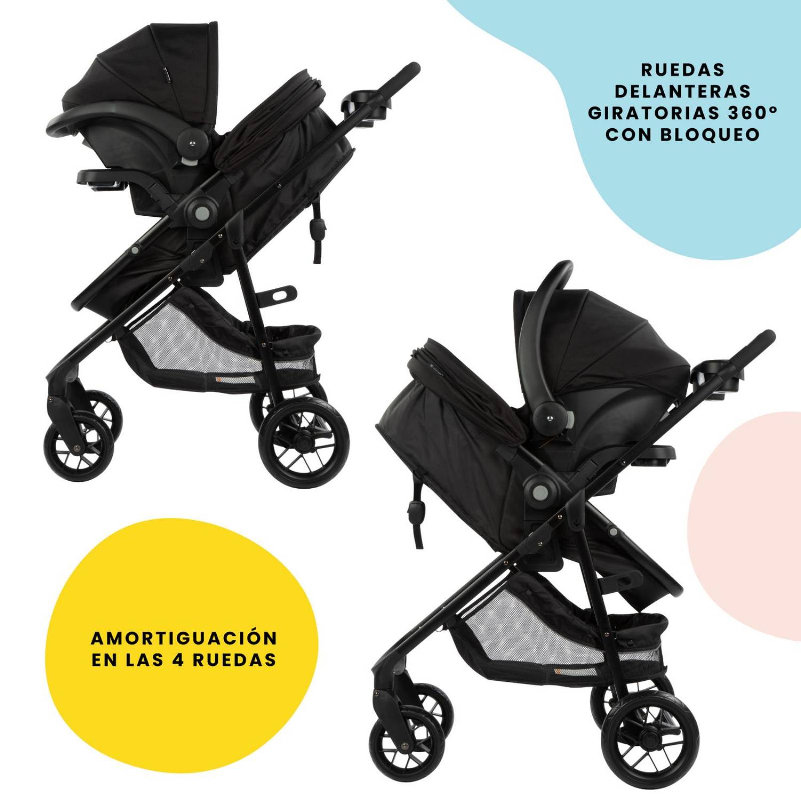 Carriola Sistema De Viaje Safety 1st Grow & Go Flex Foundry