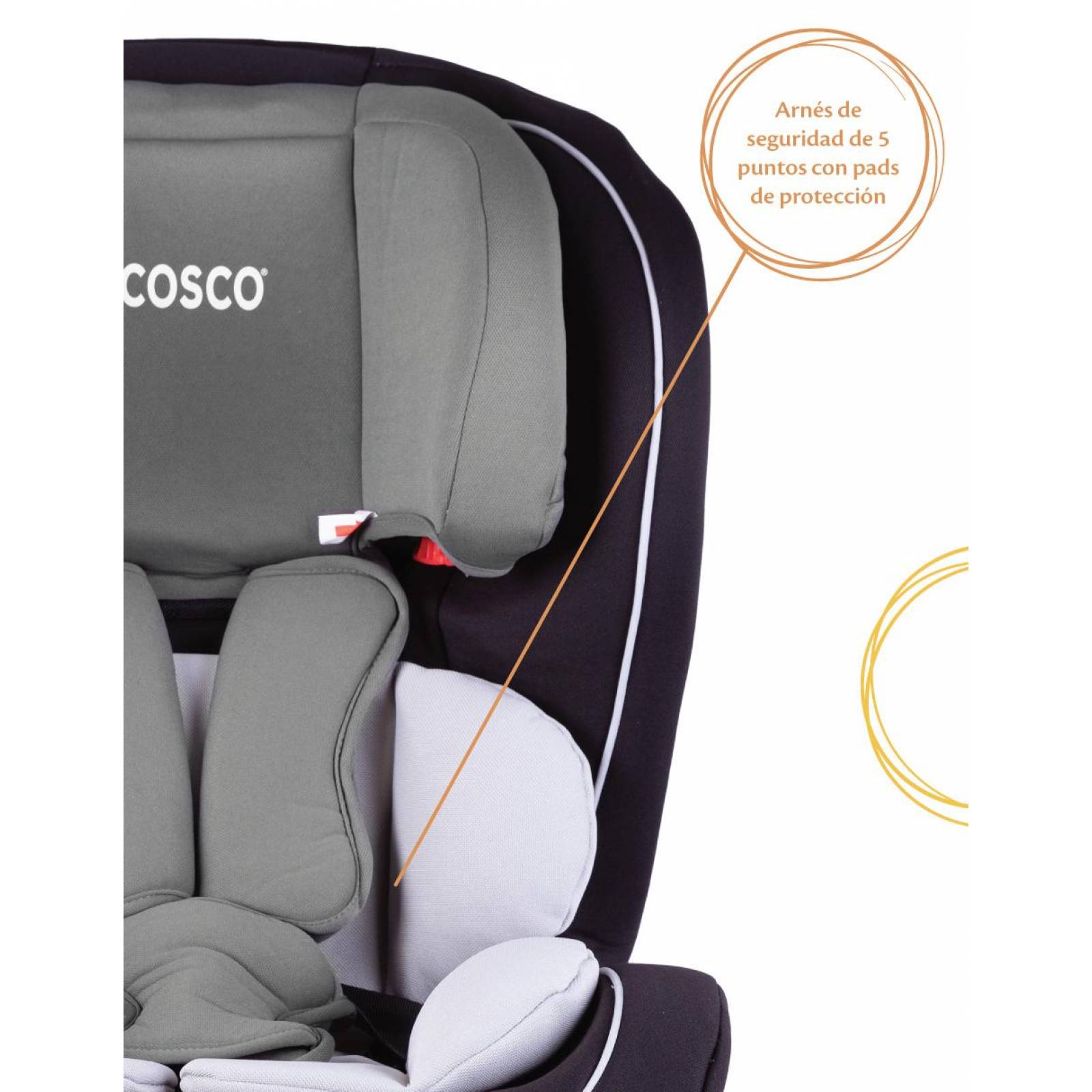 Autoasiento Convertible Cosco 360 Comfort 