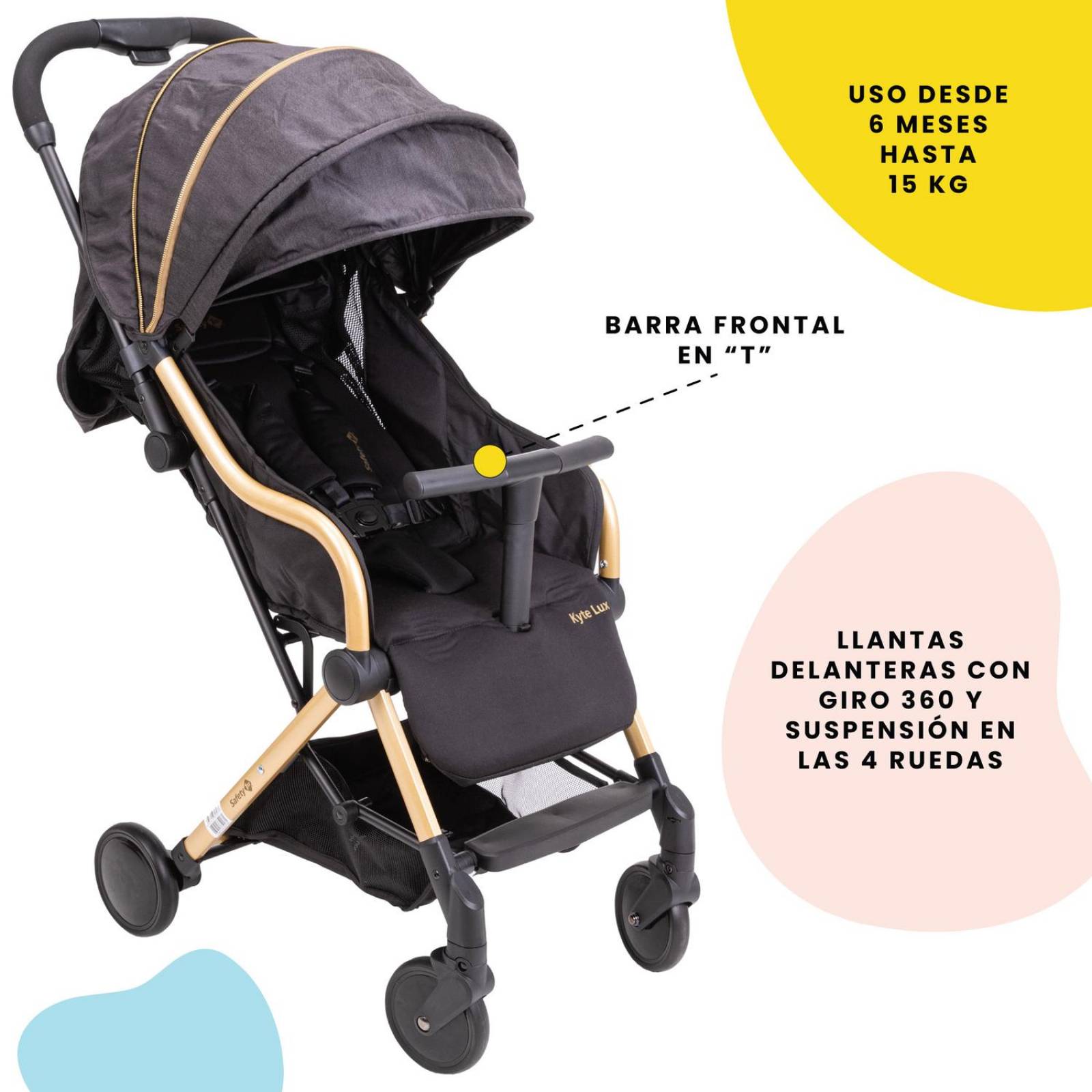 Carriola para Bebé Safety 1st Kyte Negro