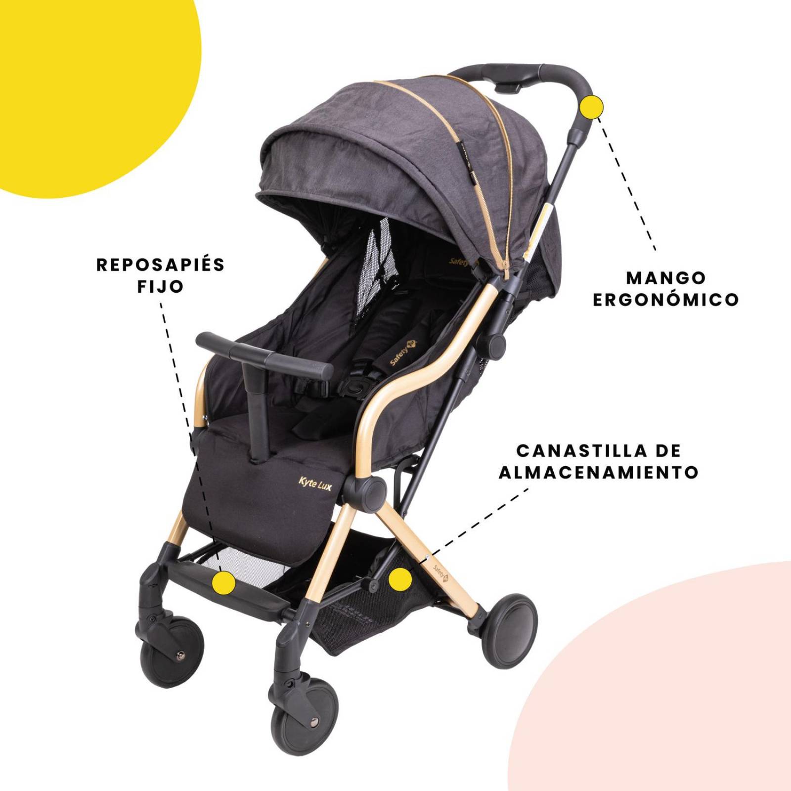 Carriola para Bebé Safety 1st Kyte Negro