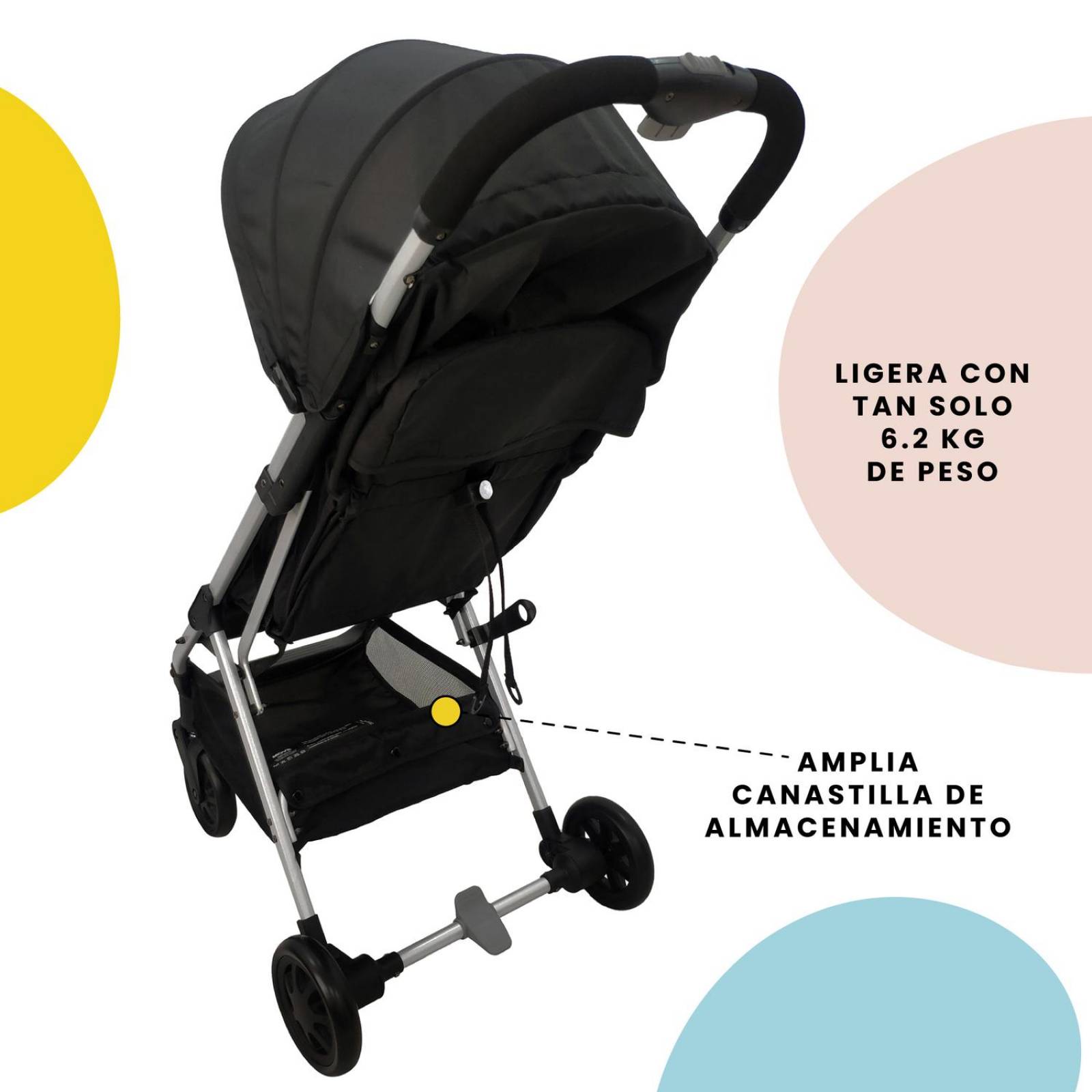 Carriola Compacta Safety 1st Move Negro