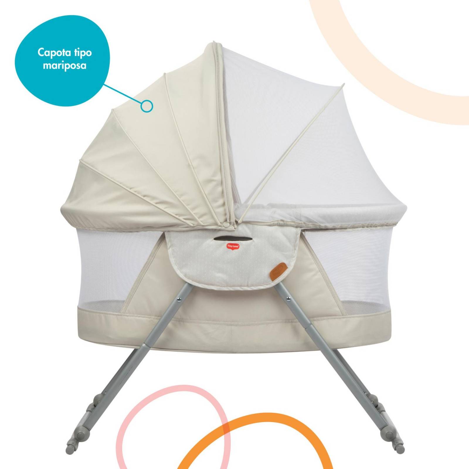 Cuna Moisés para Bebé Tiny Love Boho 3 En 1