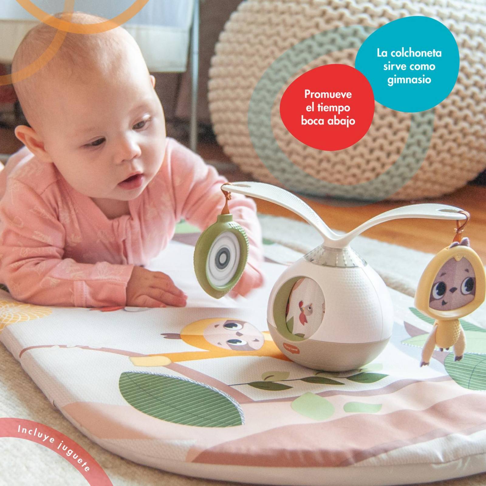 Cuna Moisés para Bebé Tiny Love Boho 3 En 1