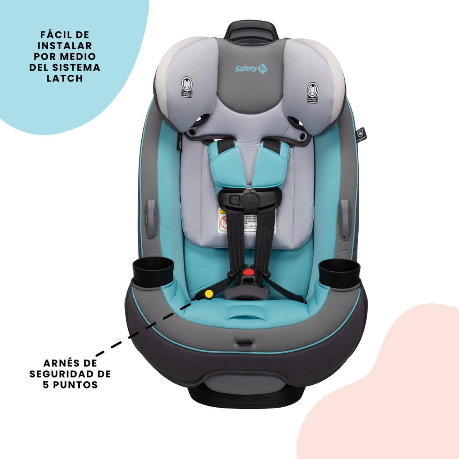 Autoasiento Convertible Safety 1st Grow & Go Aquamarine