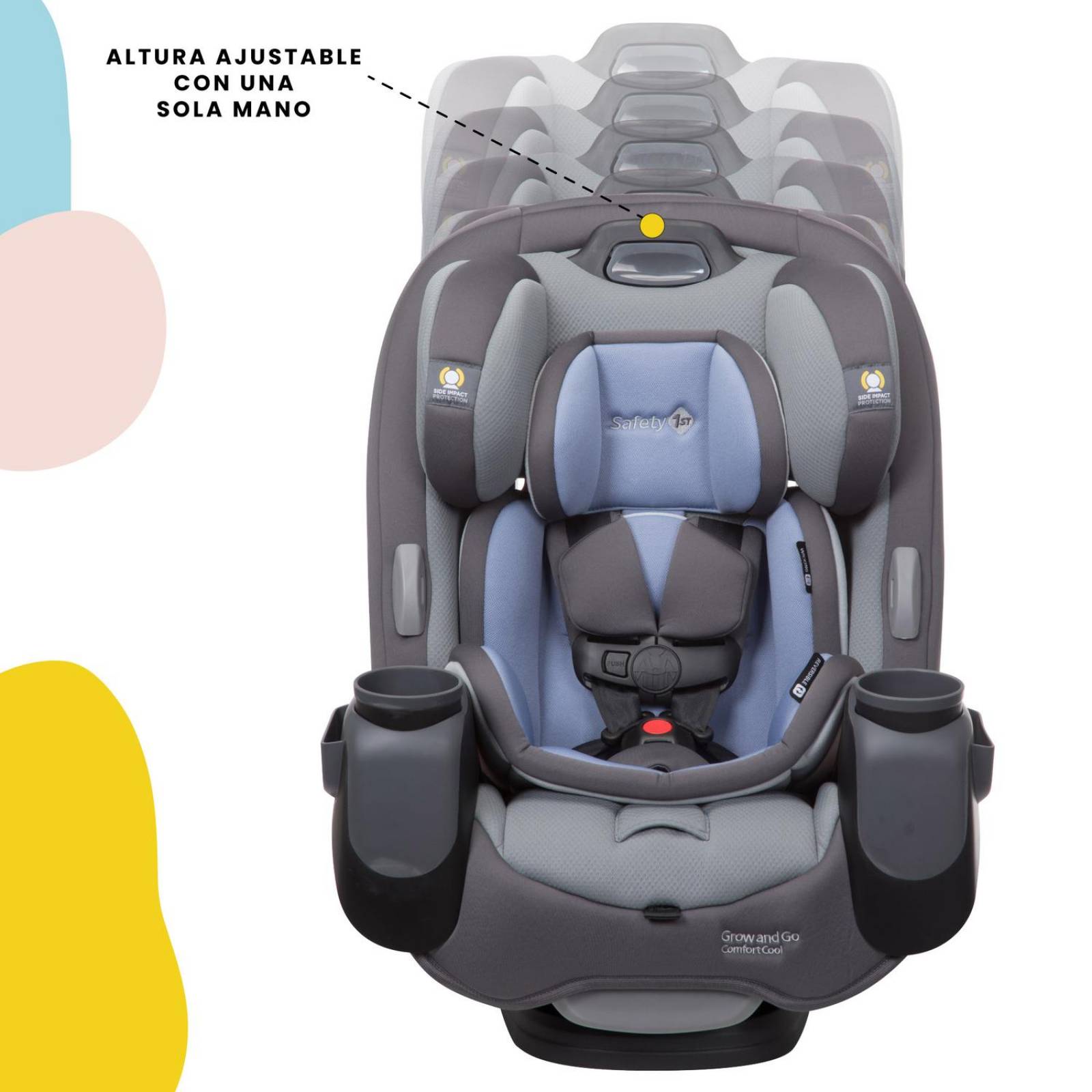 Autoasiento Safety 1st Comfort Cool 3 en 1 Tide Pool