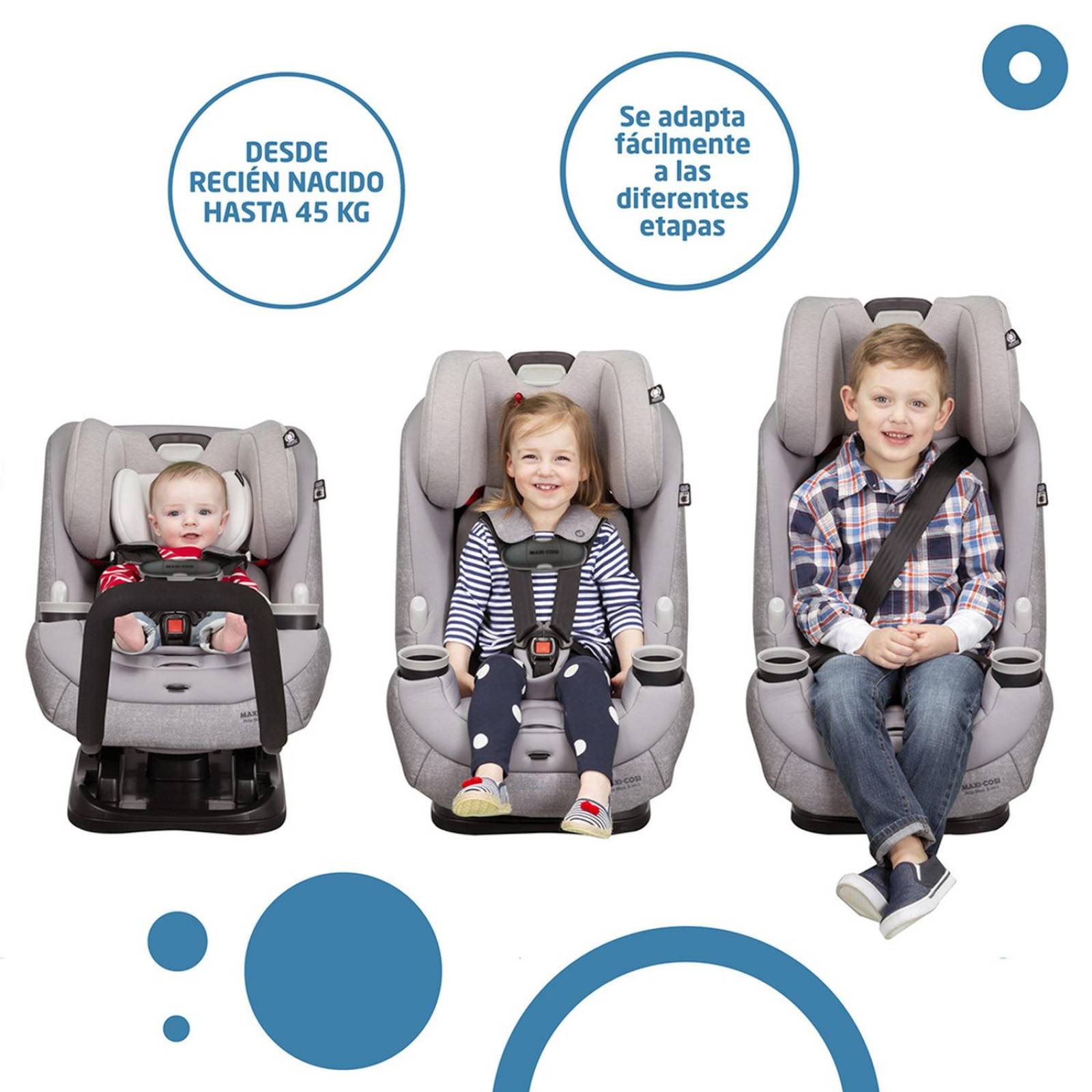 Autoasiento Convertible Maxi Cosi Pria Max 3 en 1 
