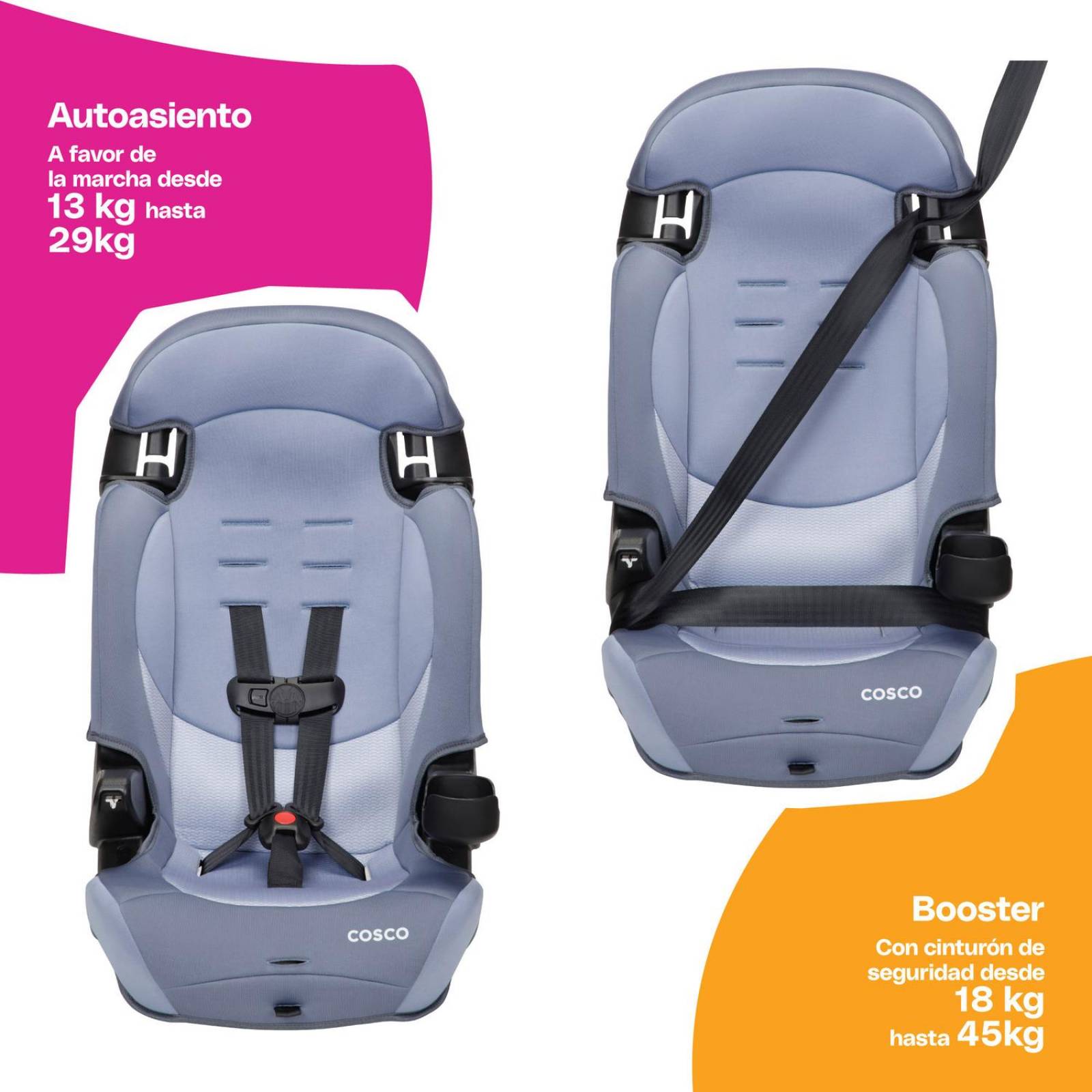 Autoasiento Booster Cosco Finale DX 2 en 1 