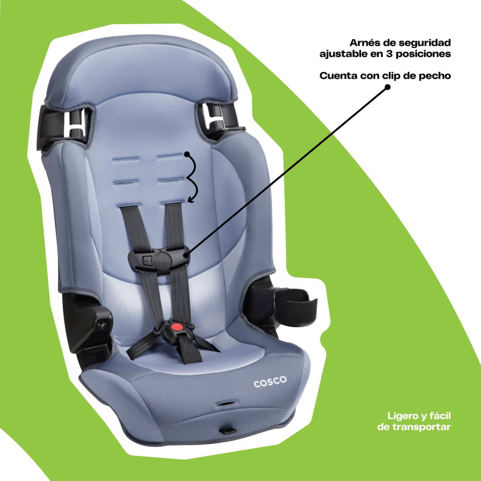 Autoasiento Booster Cosco Finale DX 2 en 1 