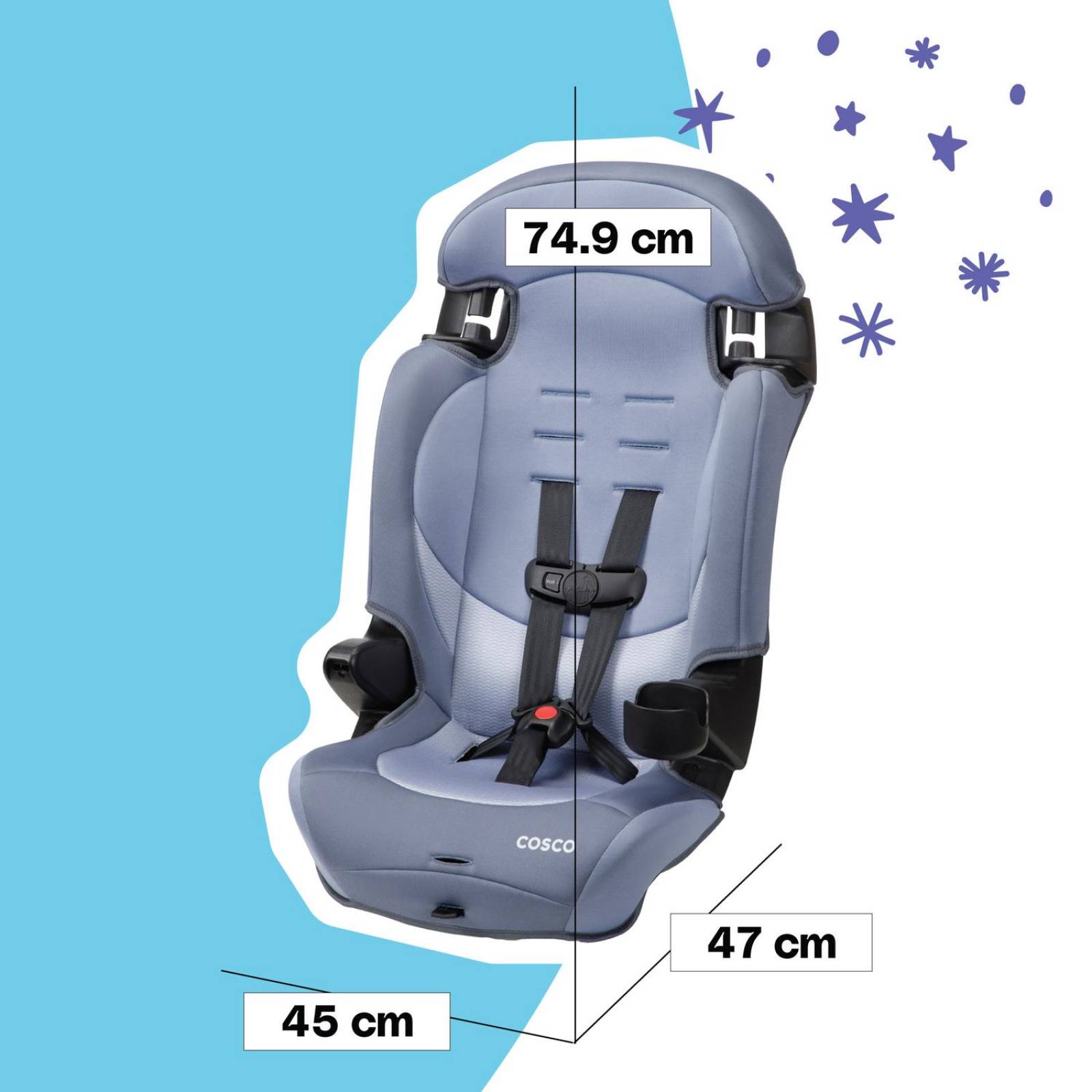 Autoasiento Booster Cosco Finale DX 2 en 1 