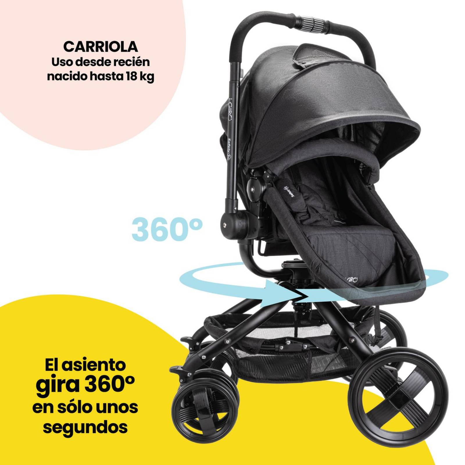 Carriola Sistema de Viaje Safety 1st i-Giro