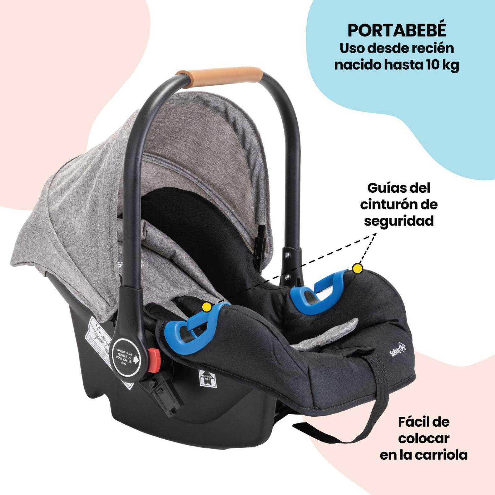 Carriola Sistema de Viaje Safety 1st Happy Ride