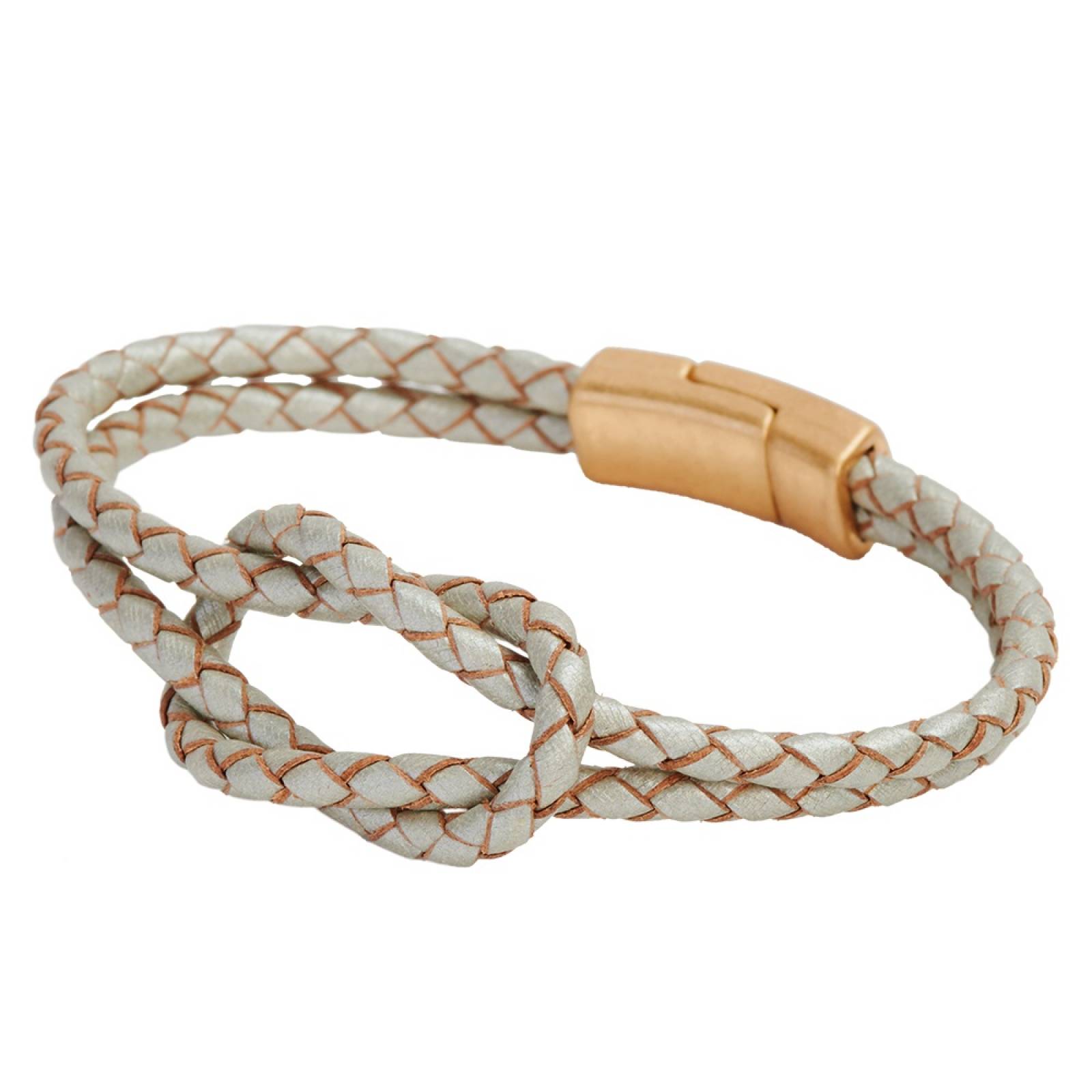 LuckyLy Pulsera Ellie Pareja Azul Plata